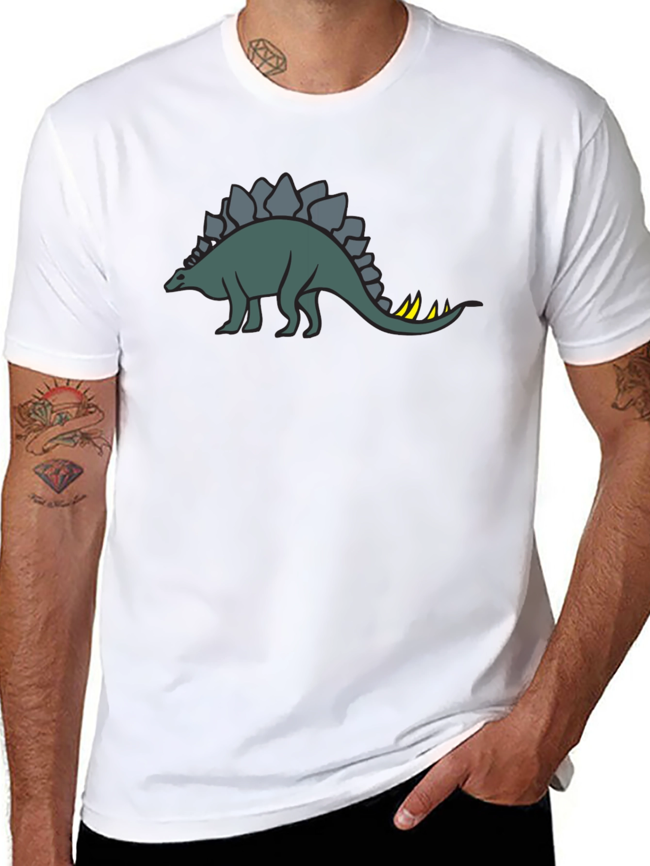 Dino Graphic Tee - Black T-Shirt