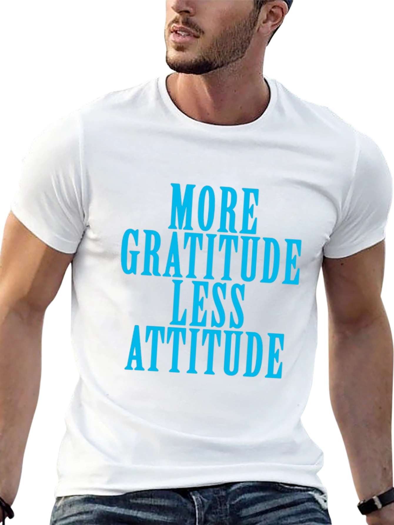 More Gratitude Less Attitude Graphic Tee
