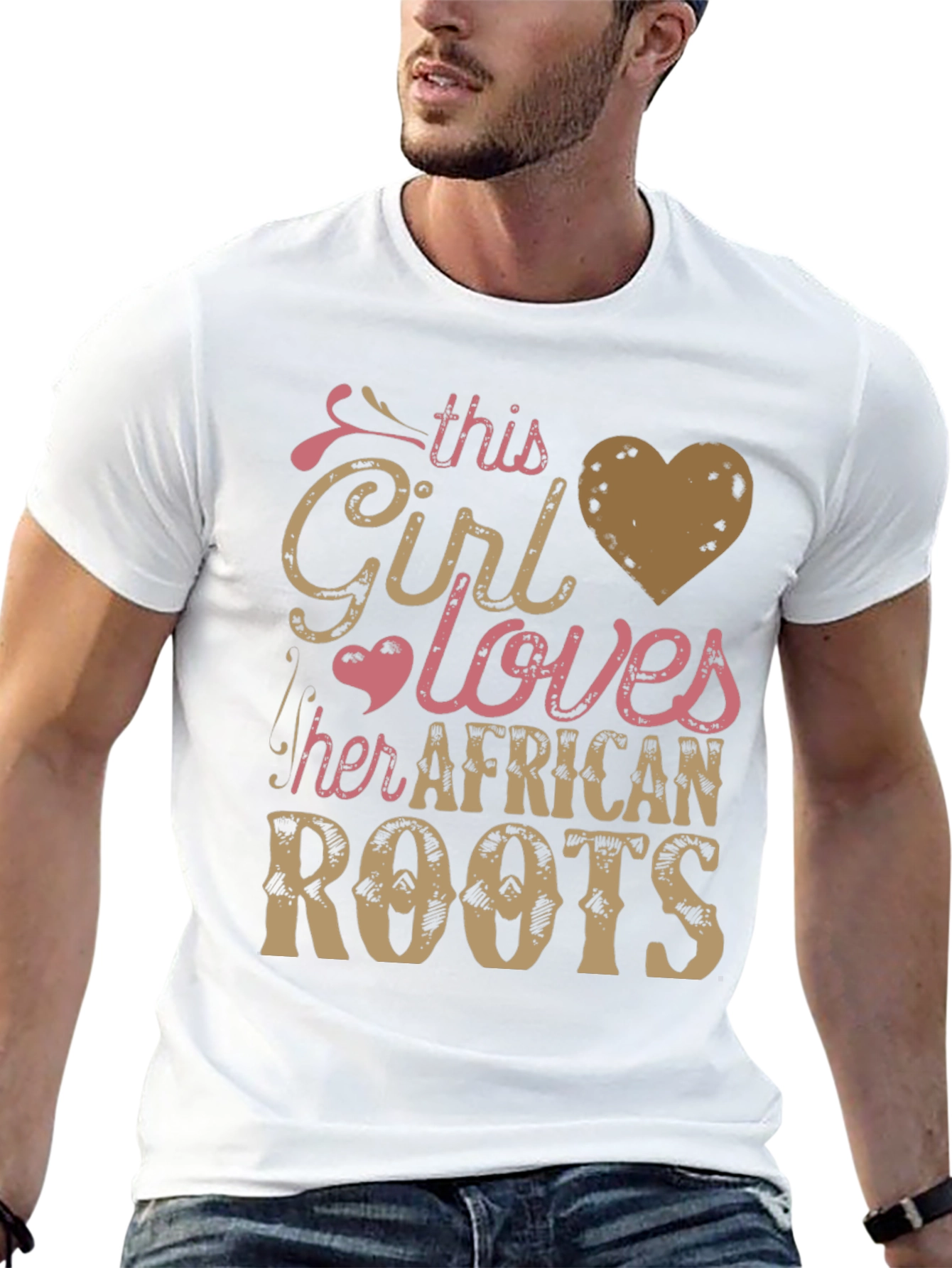 This Girl Loves Her African Roots T-Shirt