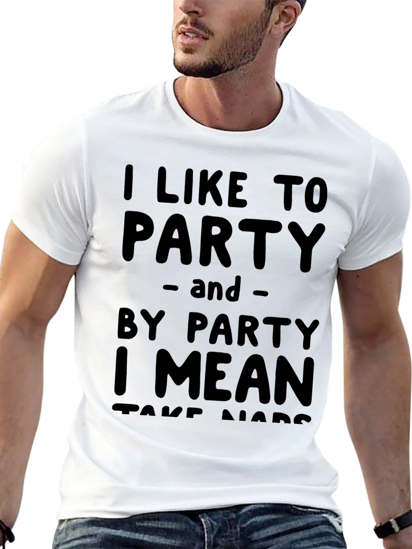 Party Nap Funny Graphic T-Shirt