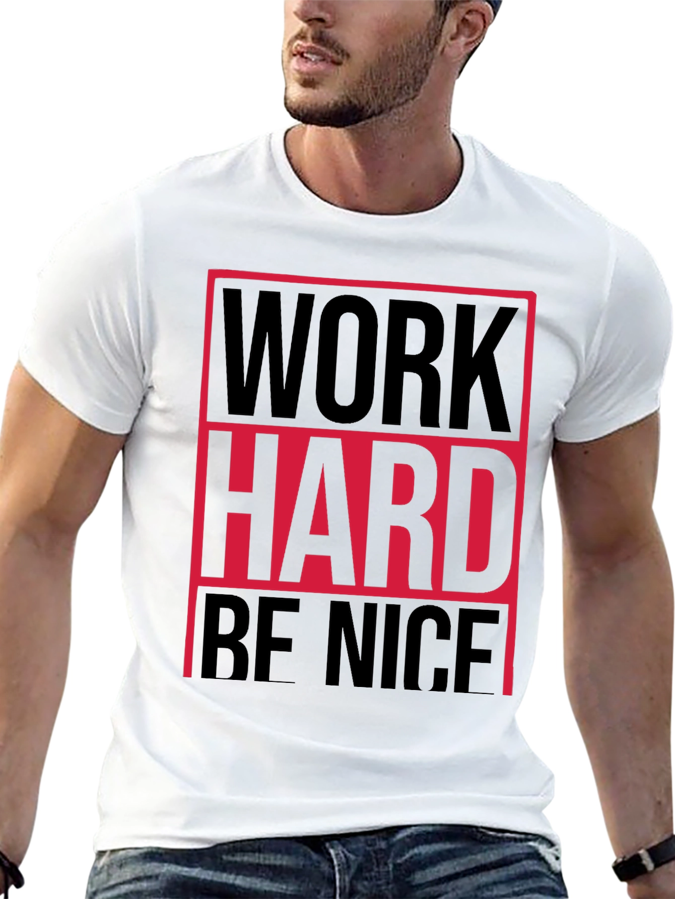 Work Hard Be Nice Graphic Tee