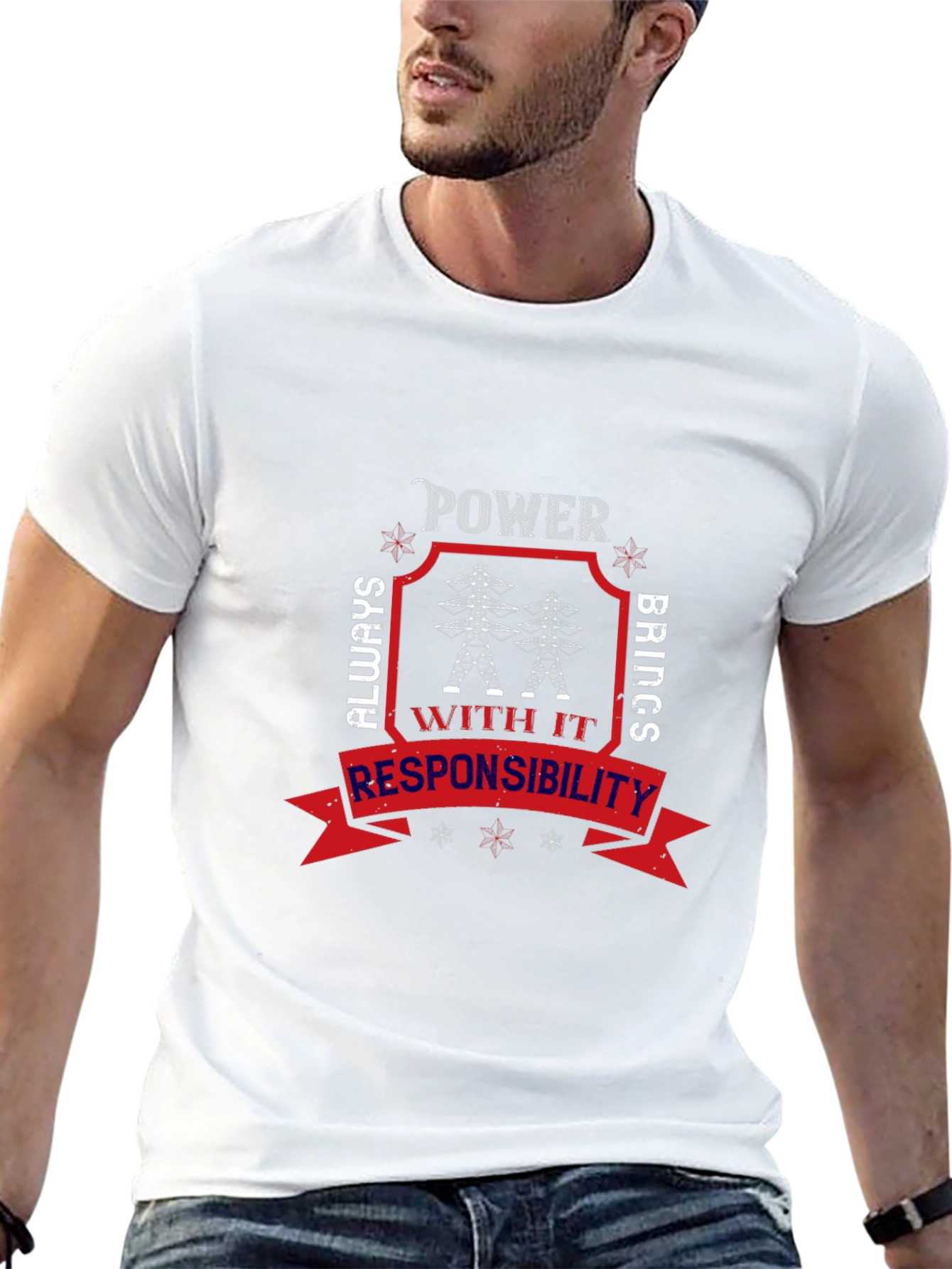 Power & Responsibility Graphic Tee
