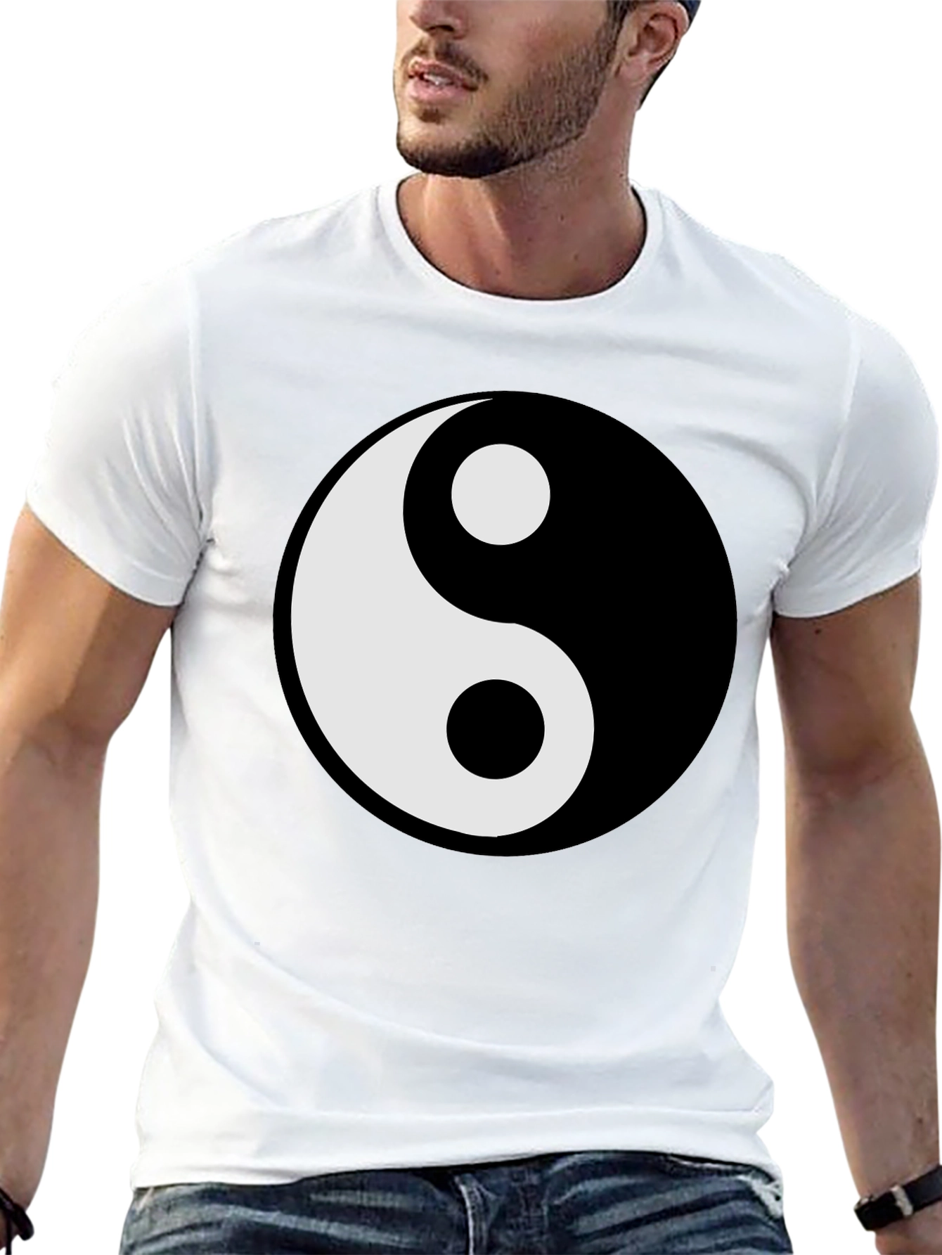Yin Yang Graphic Tee - Balance & Harmony