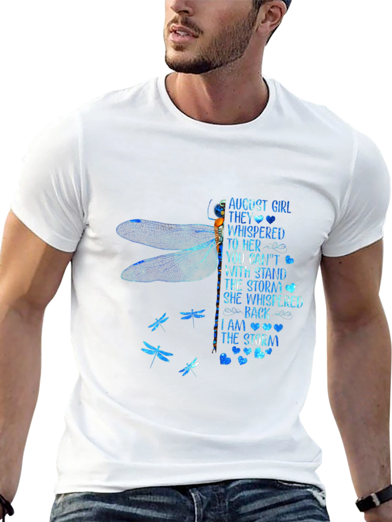 August Girl Dragonfly Graphic T-Shirt