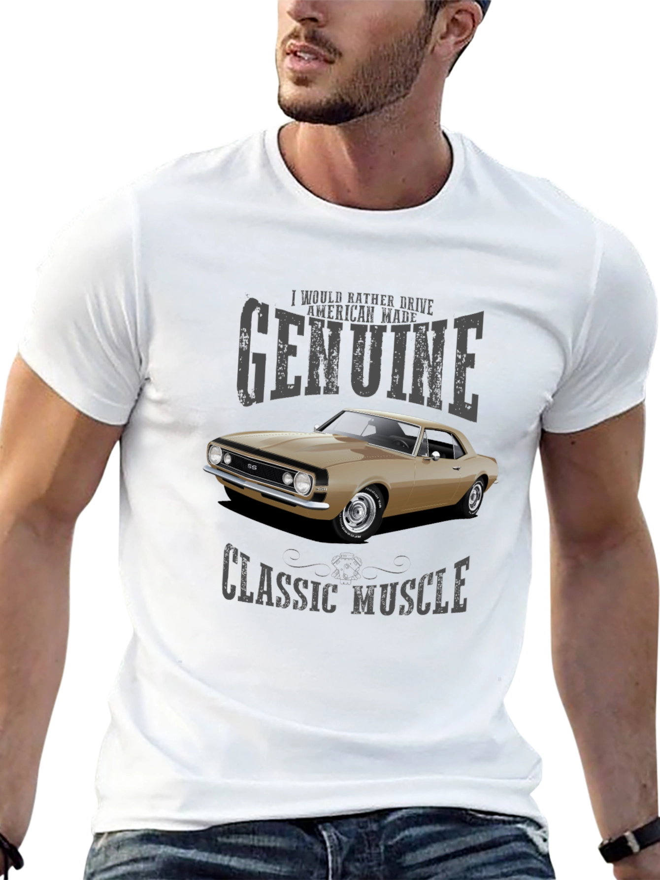Genuine Classic Muscle Car T-Shirt