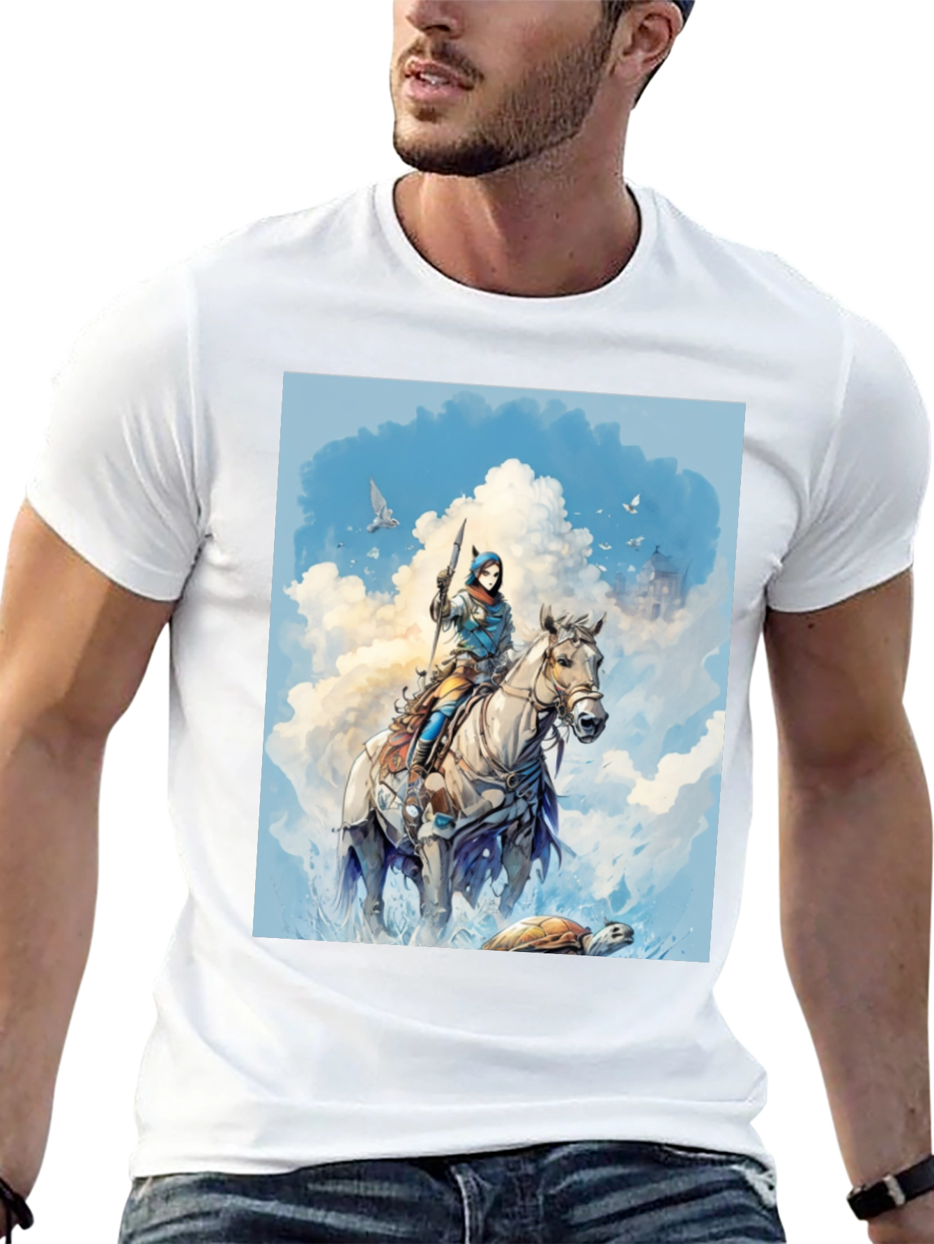 Fantasy Warrior T-Shirt - Epic Quest Apparel
