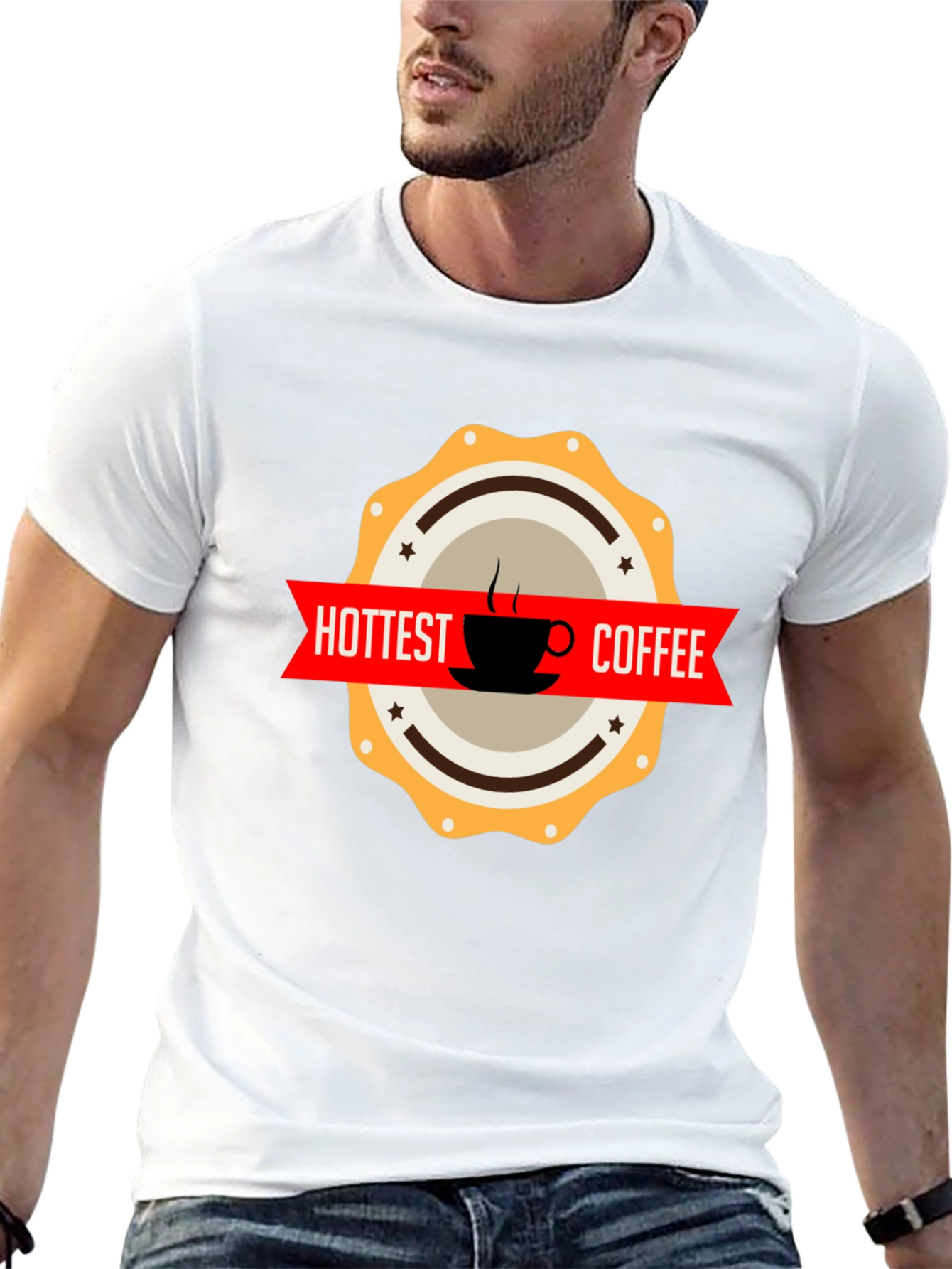 Hottest Coffee Graphic T-Shirt