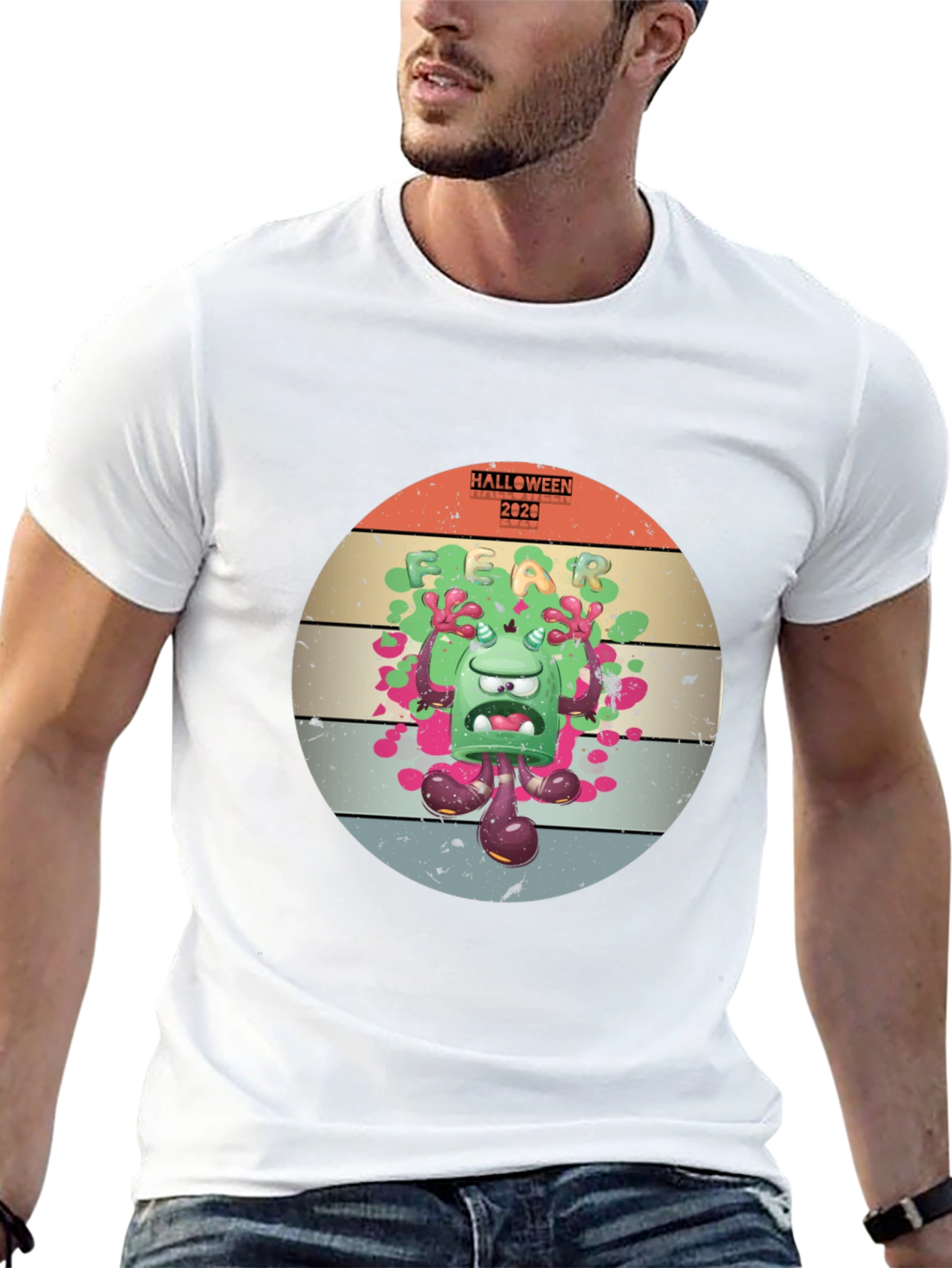 Halloween Fear Graphic Tee