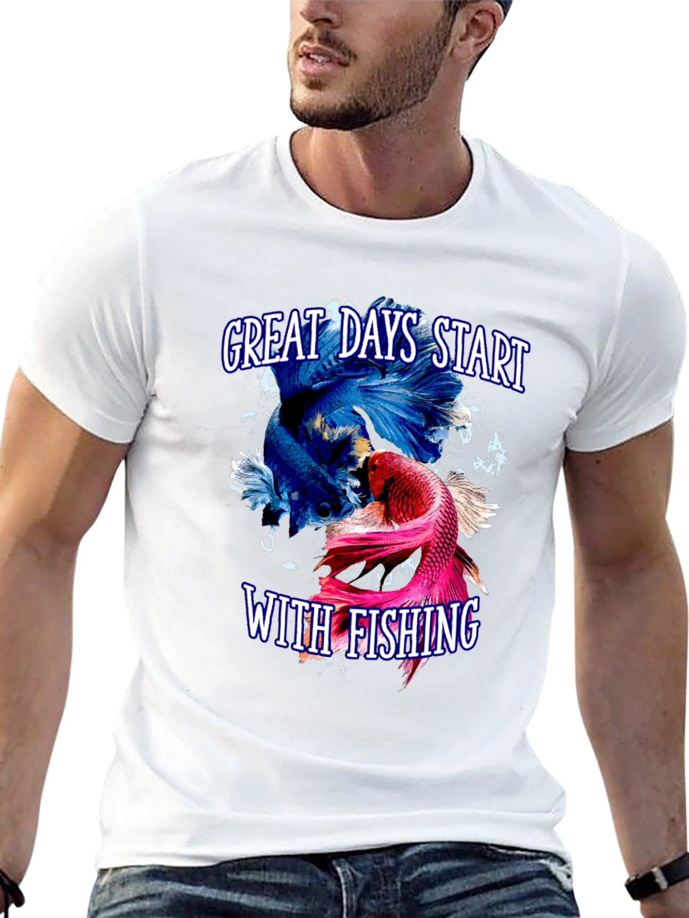 Great Days Start With Fishing T-Shirt