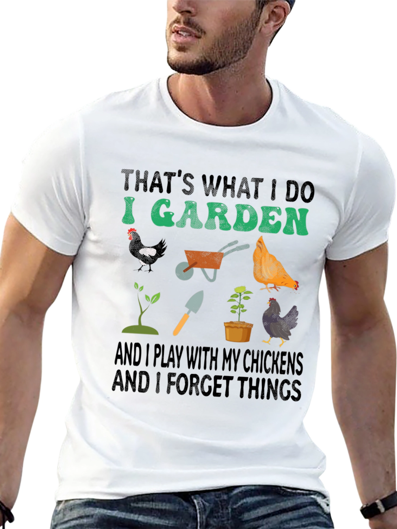 Gardener & Chicken Lover T-Shirt