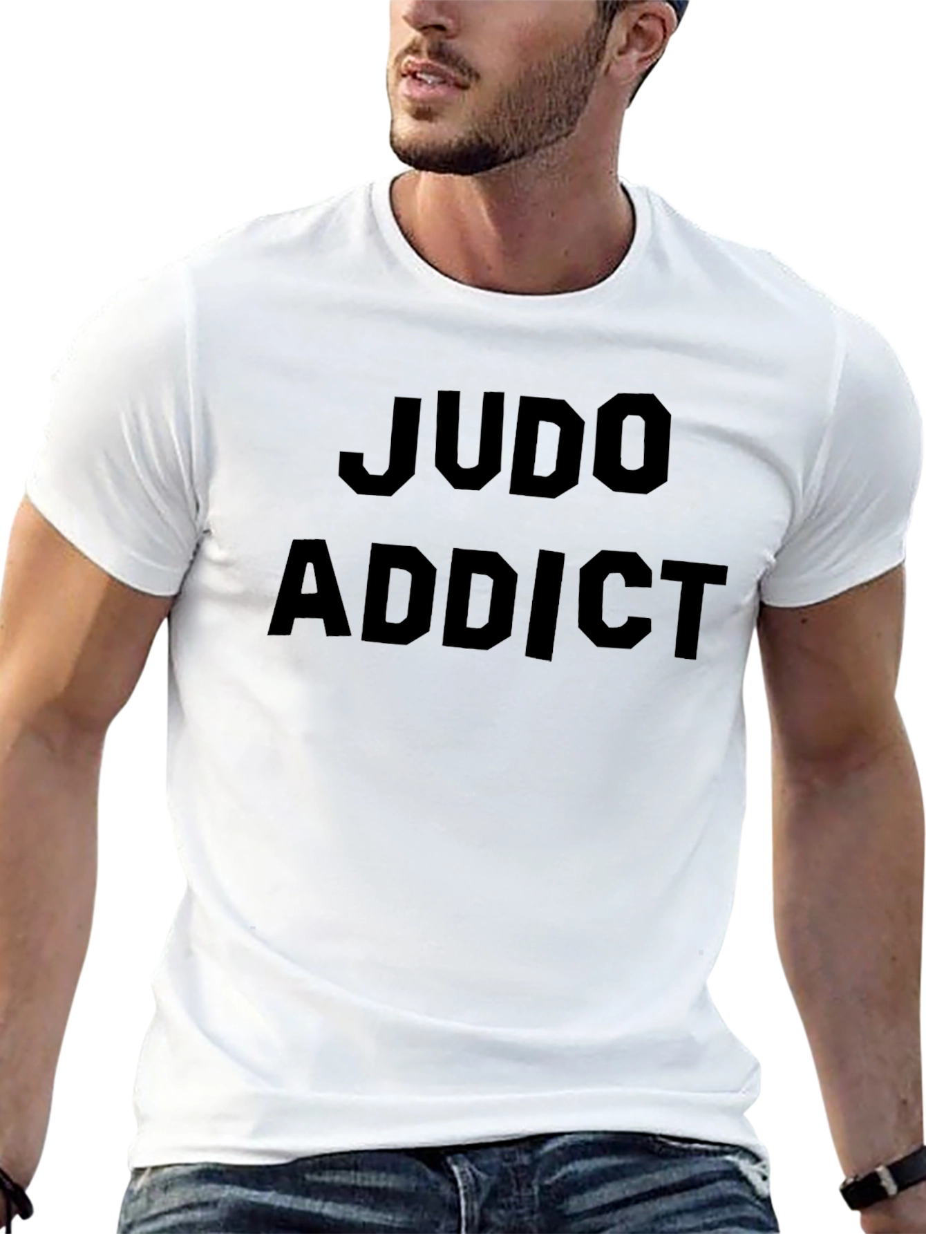 Judo Addict Black T-Shirt - Sportswear