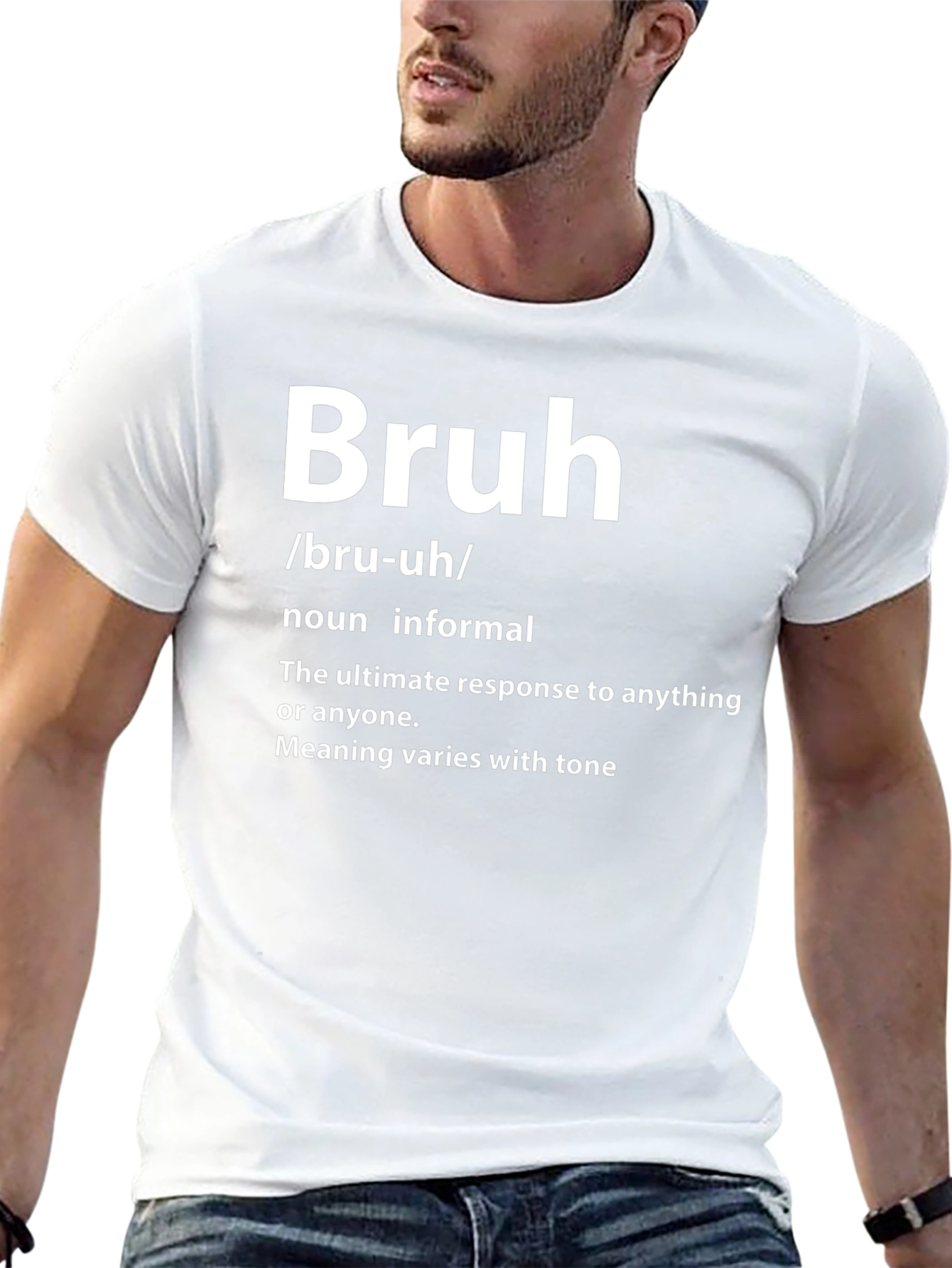 Bruh Definition T-Shirt - Informal Noun