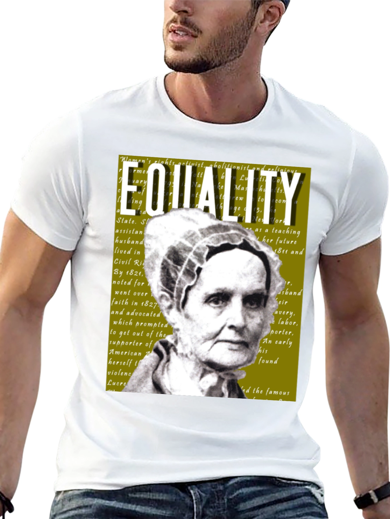 Equality T-Shirt Lucretia Mott Womens Rights Activist
