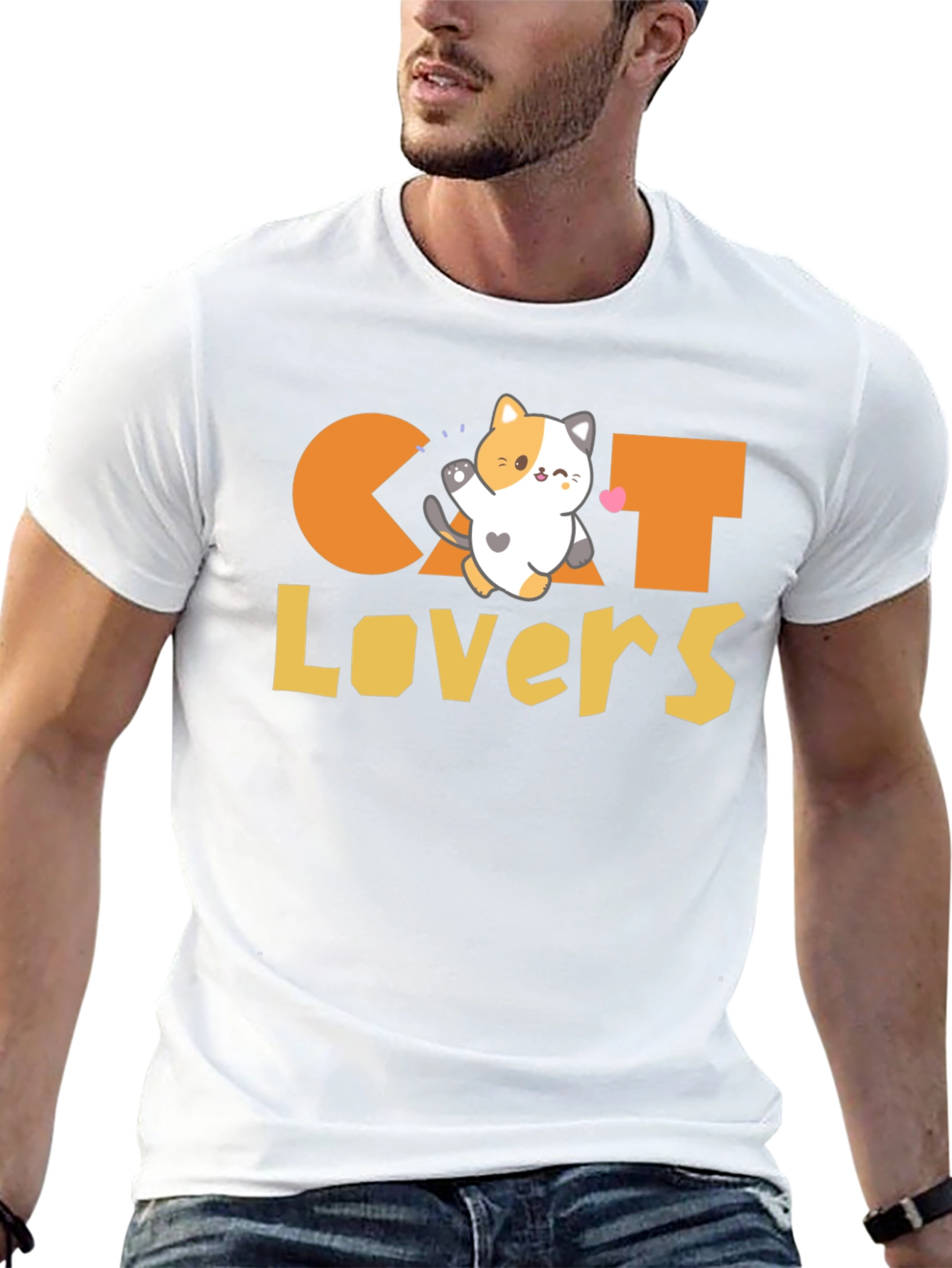 Cat Lovers T-Shirt - Cute Kitten Graphic Tee