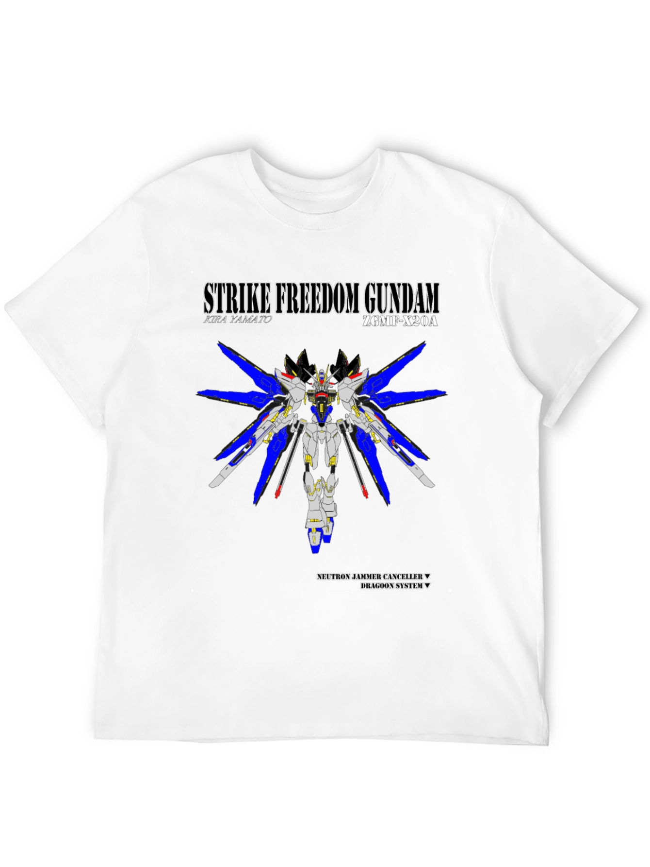 Strike Freedom Gundam Graphic T-Shirt