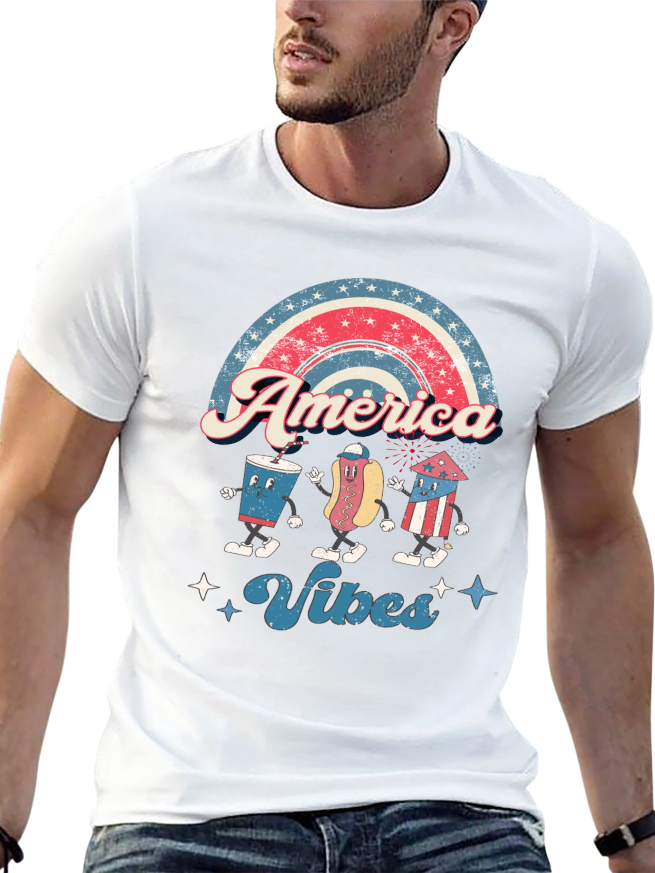 America Vibes Graphic Tee