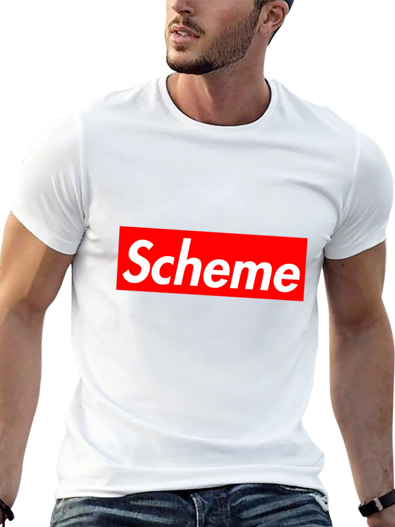 Scheme Graphic Tee - Supreme Style