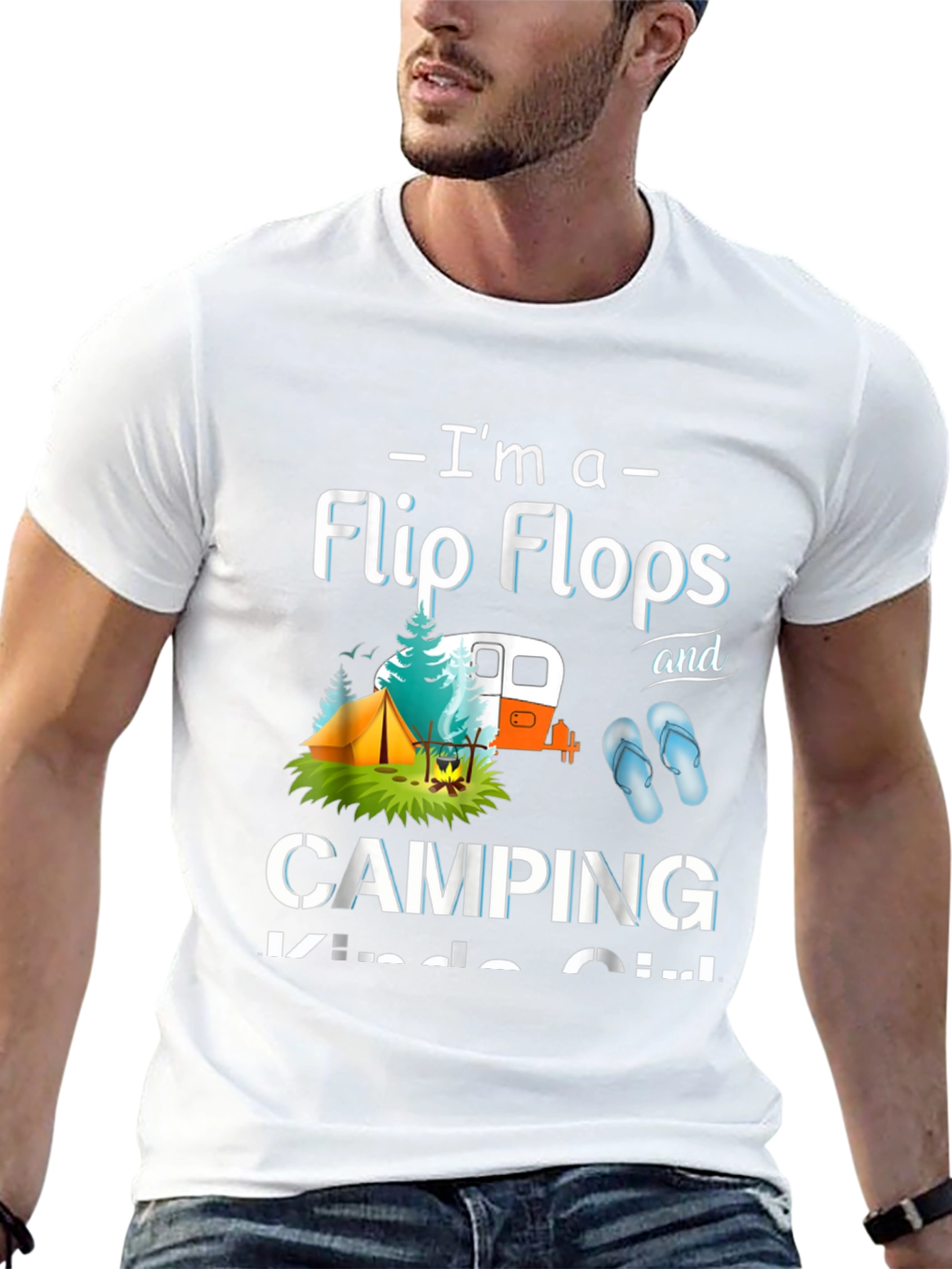 Flip Flops and Camping T-Shirt
