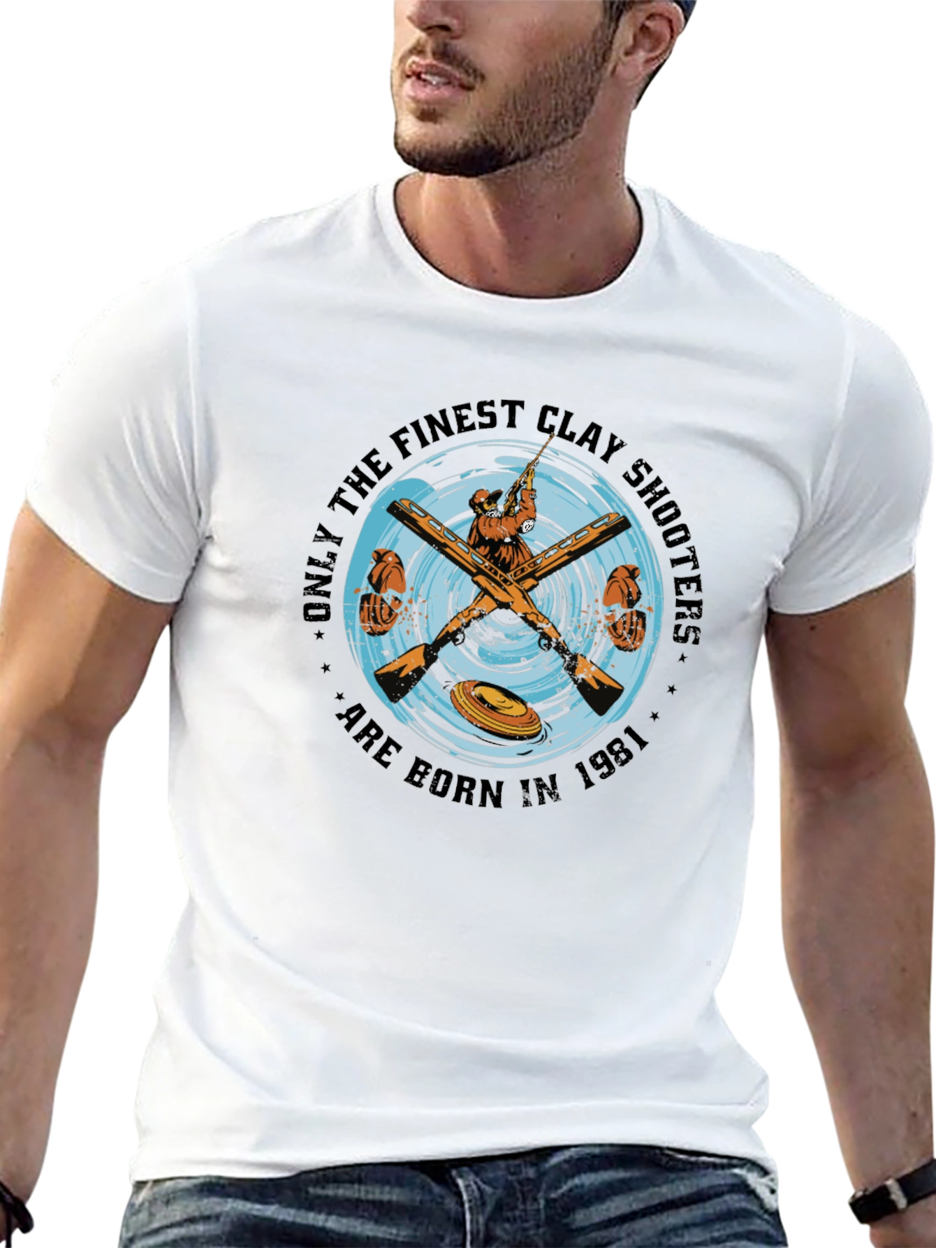 Finest Clay Shooters Born in 1981 T-Shirt