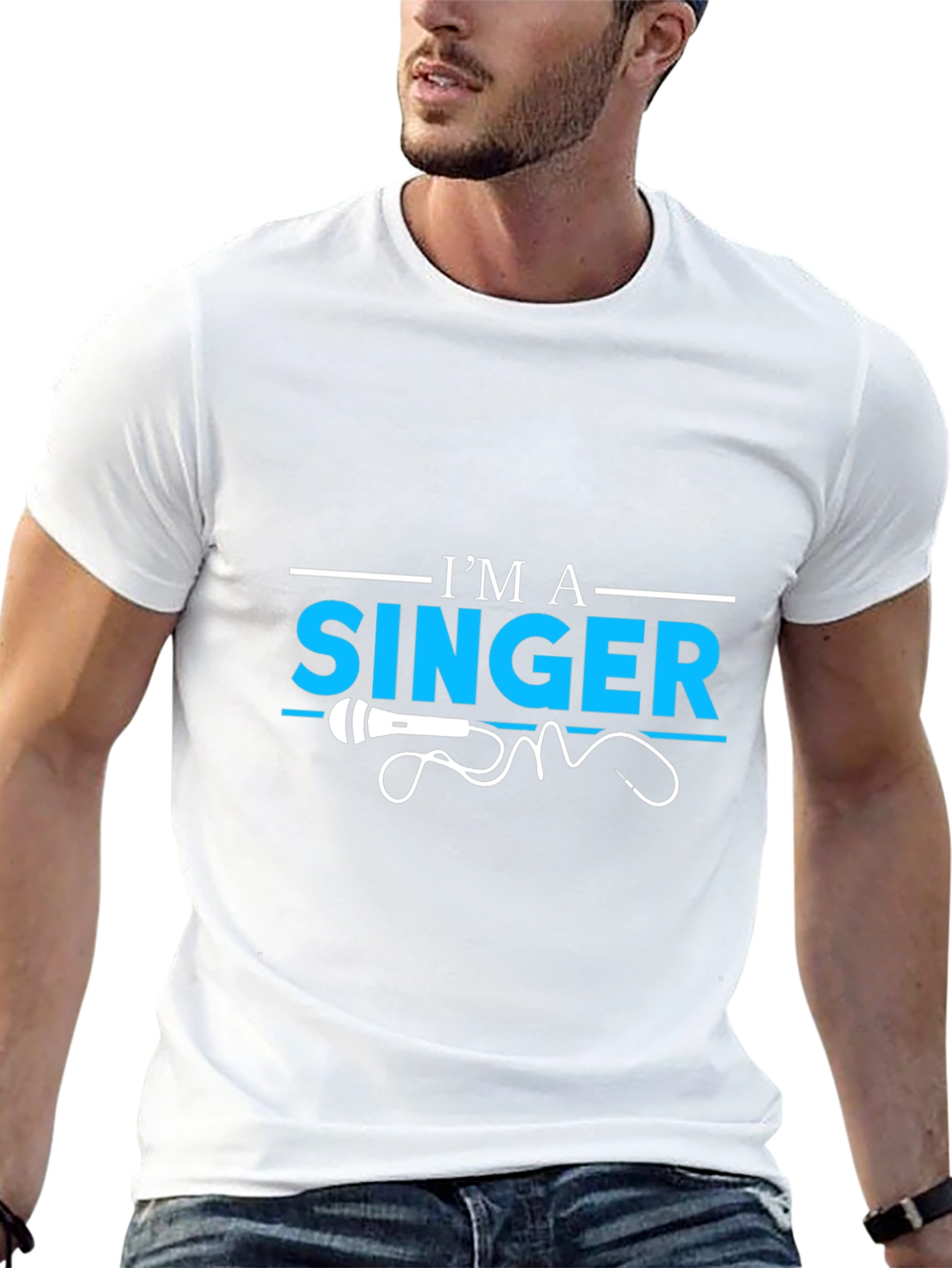 Im a Singer Graphic T-Shirt - Black