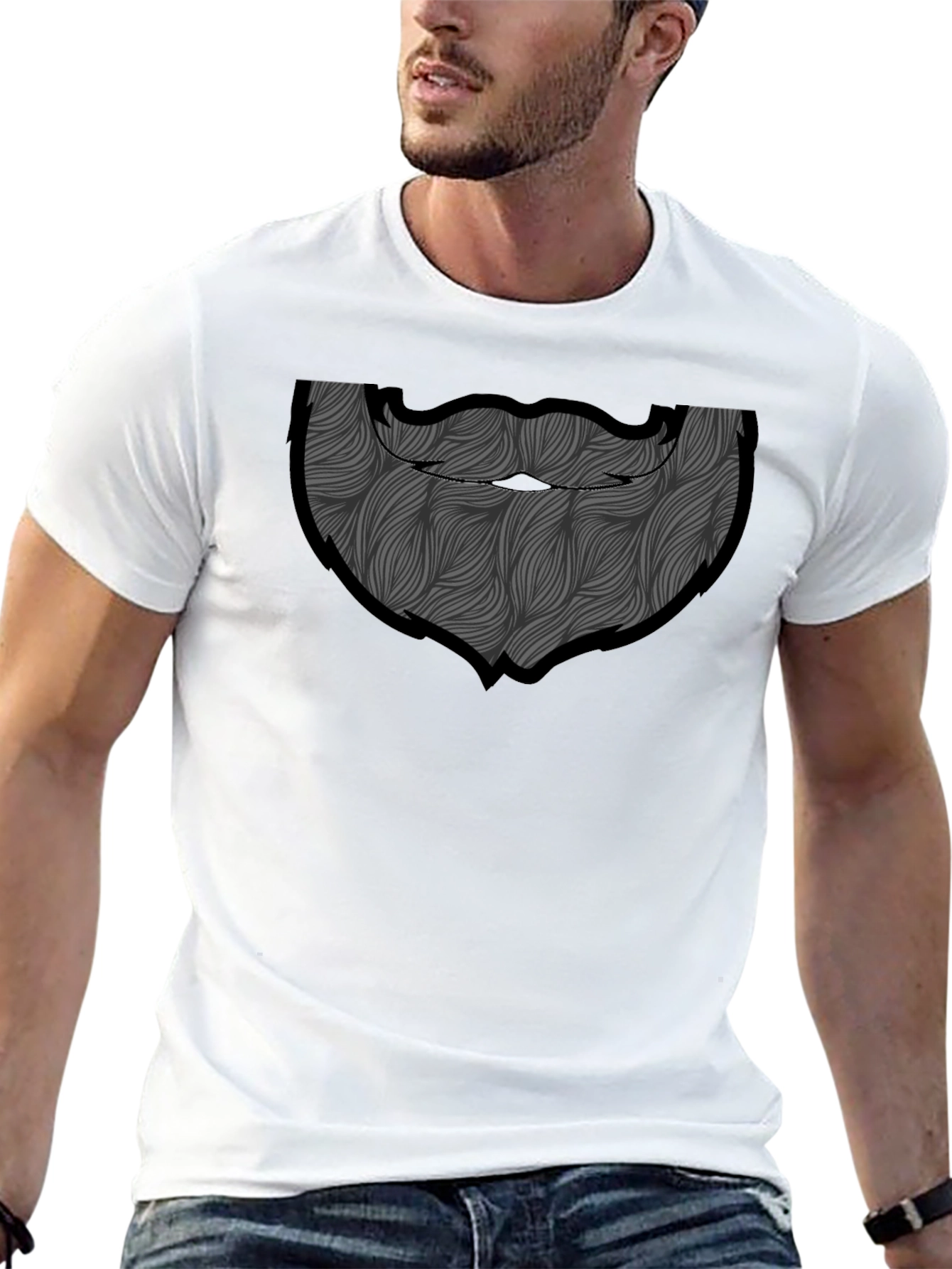 Bearded Graphic T-Shirt
