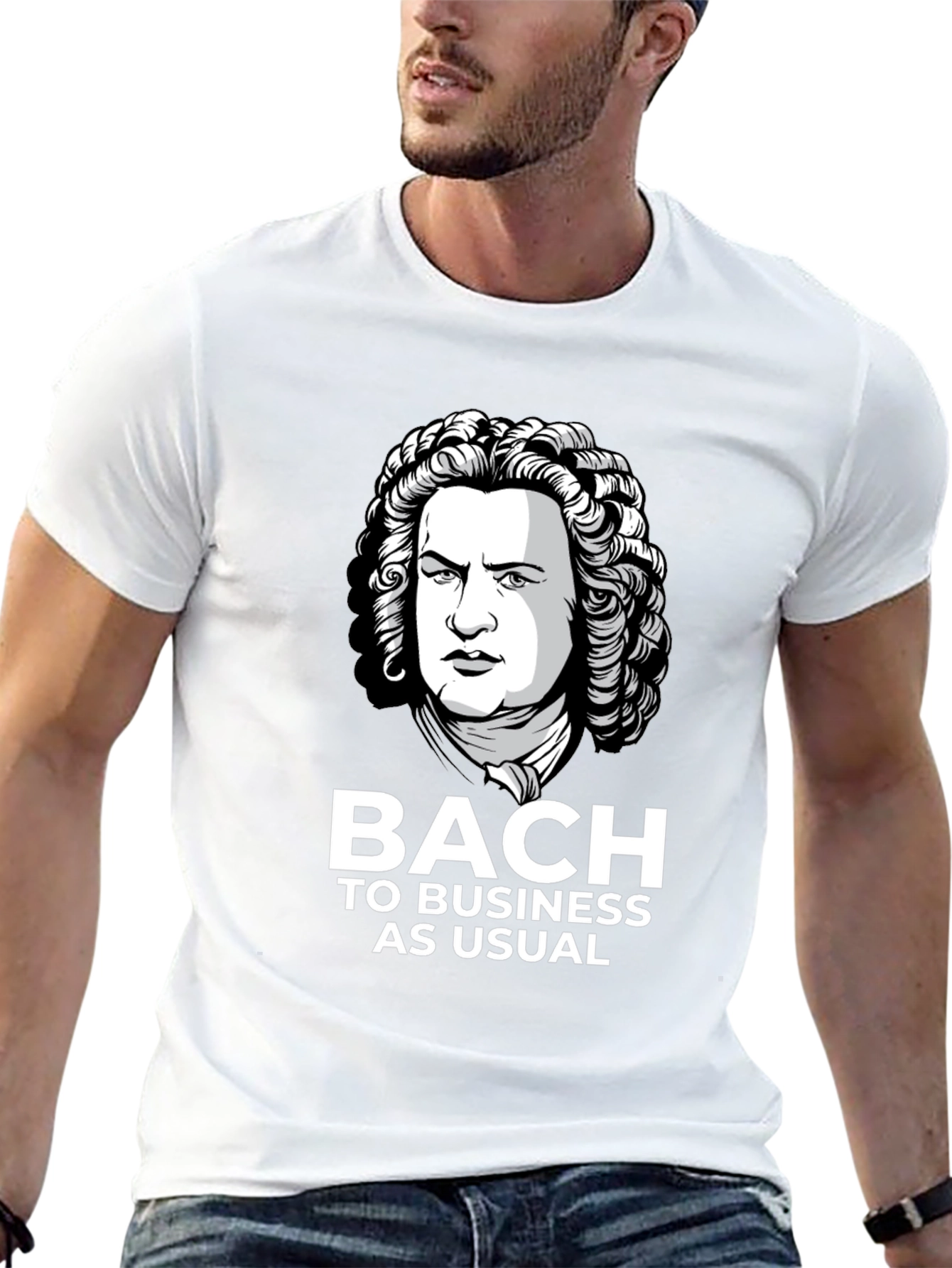 Bach to Business T-Shirt: Classic Composer Humor Tee