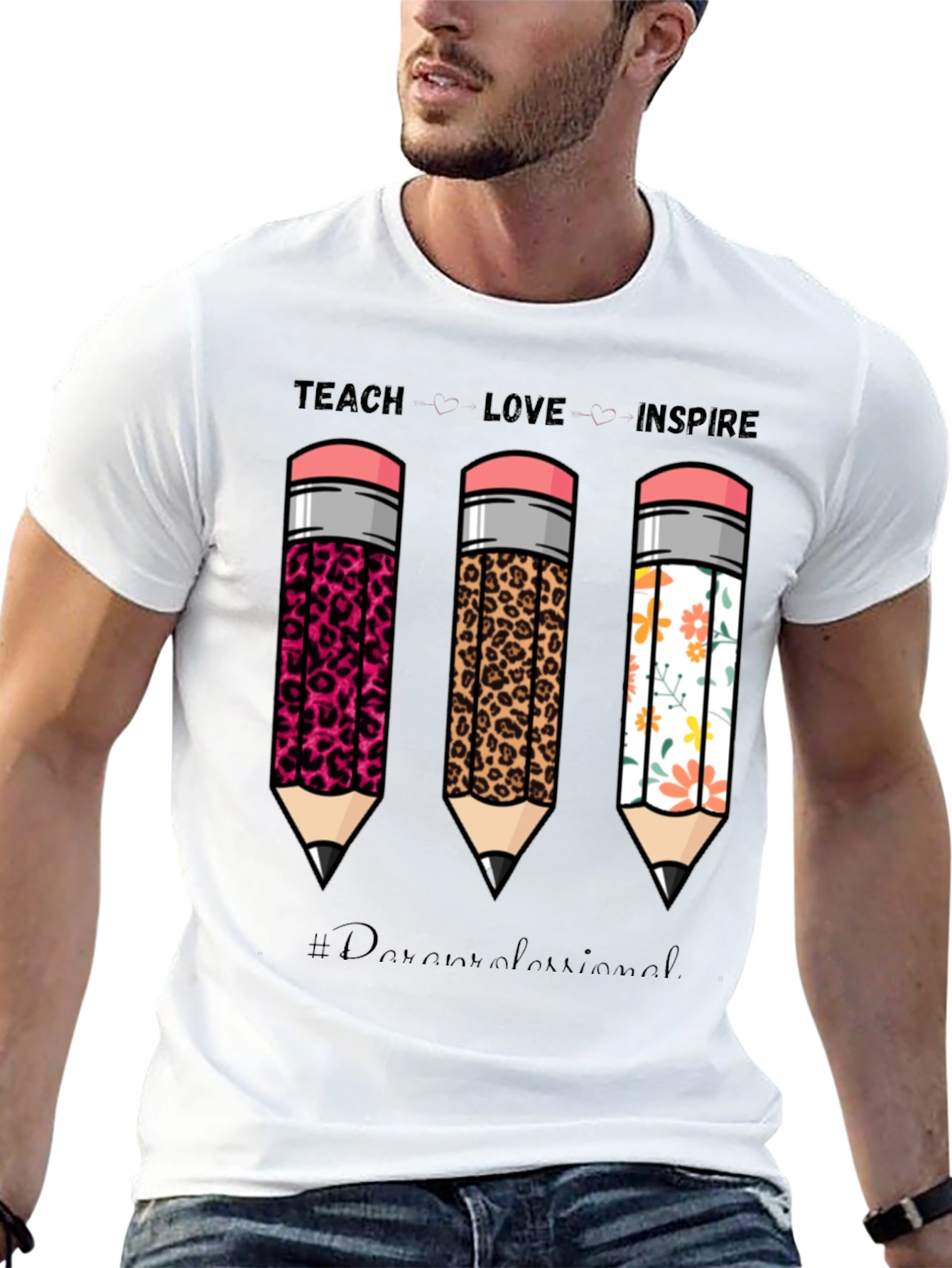 Teach Love Inspire Teacher T-Shirt