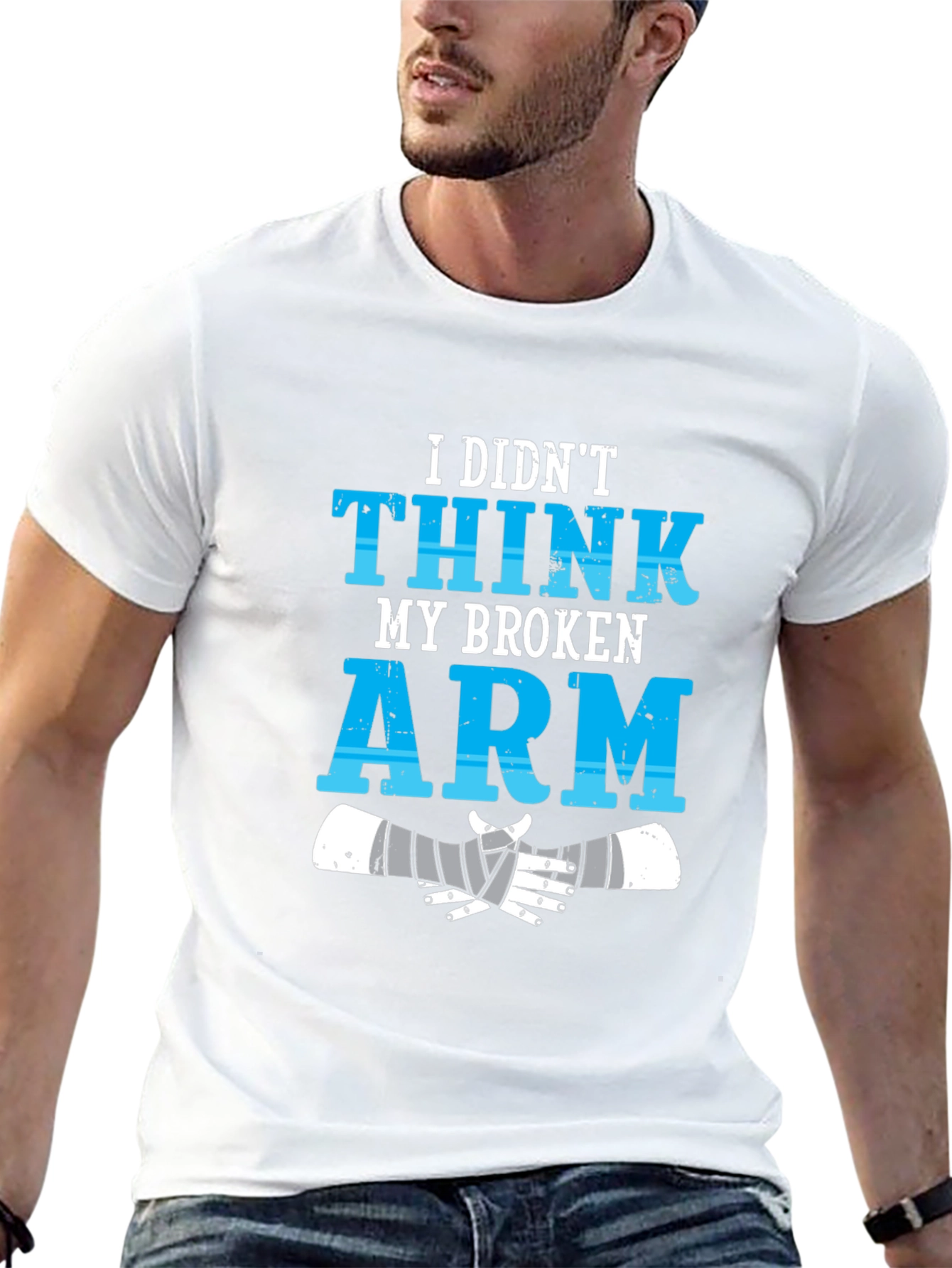 Funny Broken Arm Injury T-Shirt