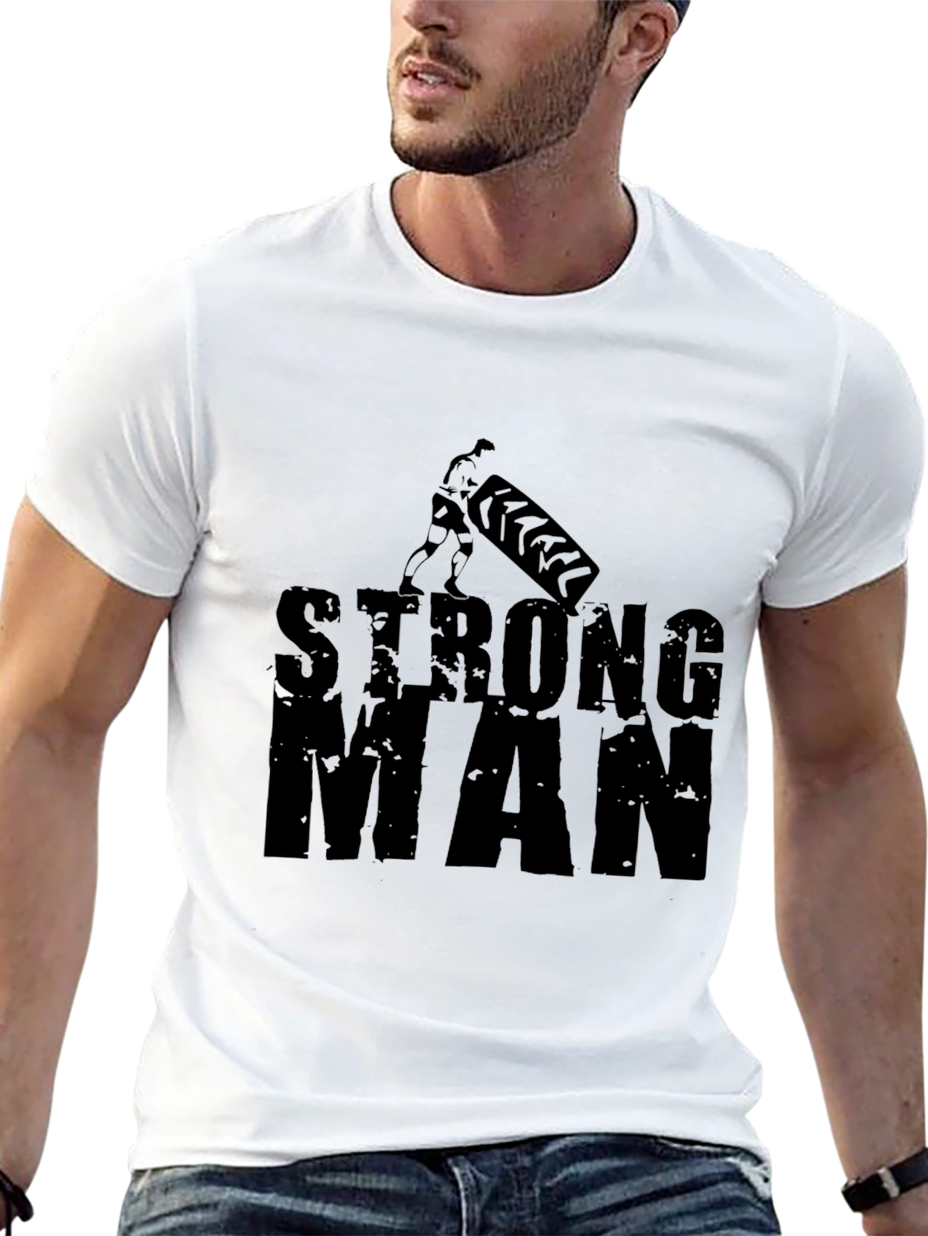 Strongman Tire Flip Graphic Tee
