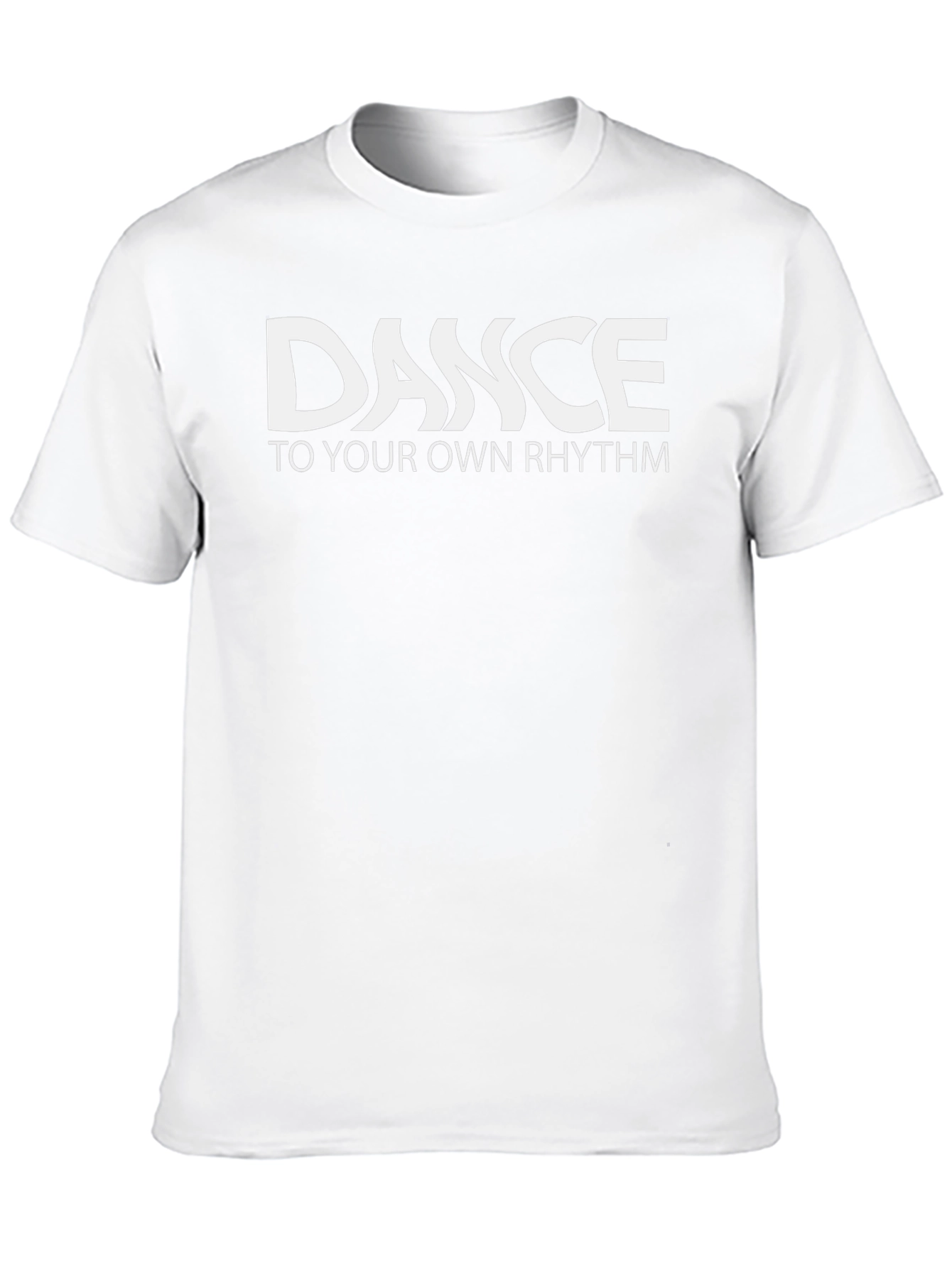 Dance to Your Own Rhythm - Stylish Black T-Shirt