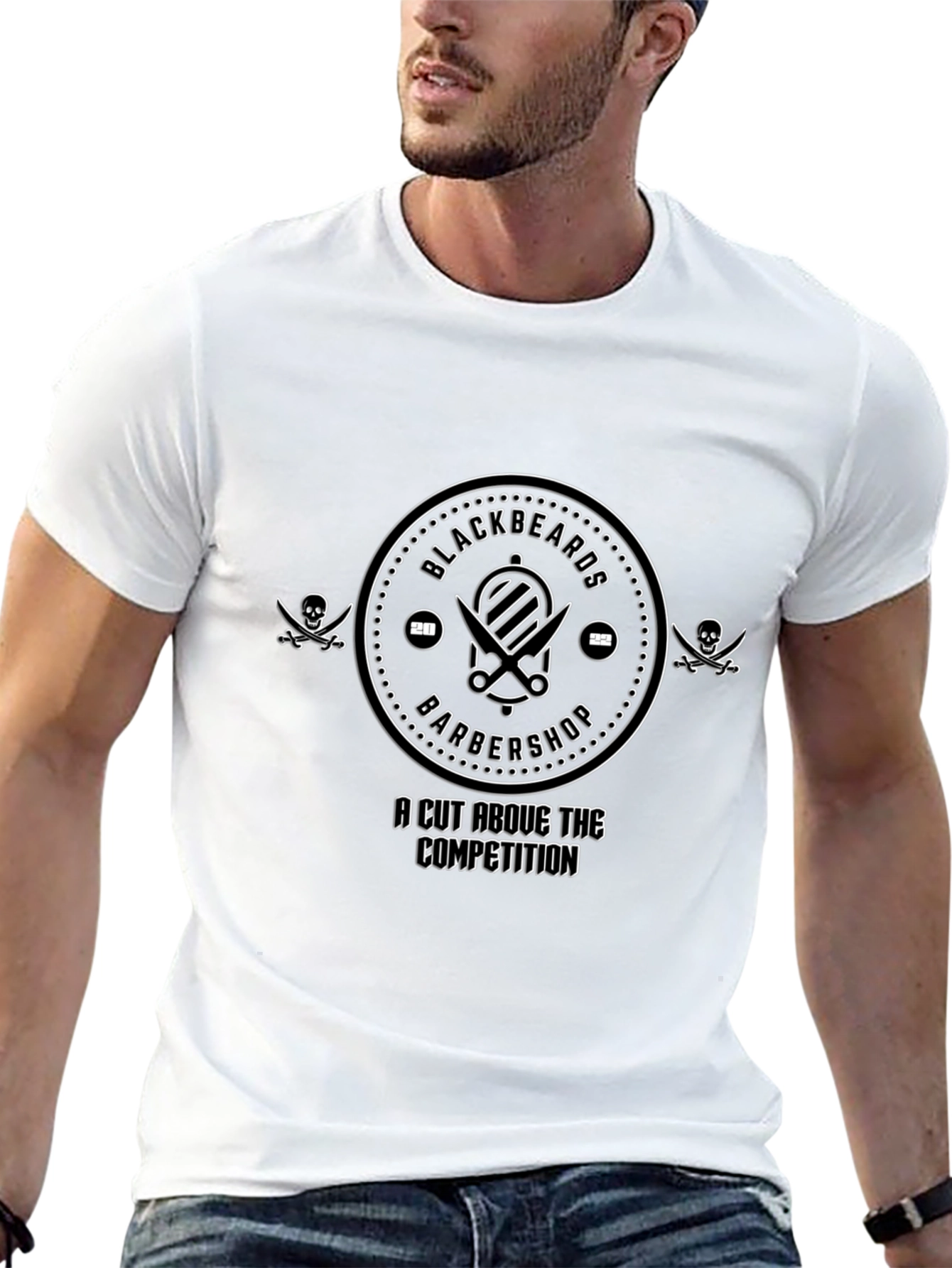 Blackbeard Barbershop T-Shirt - A Cut Above