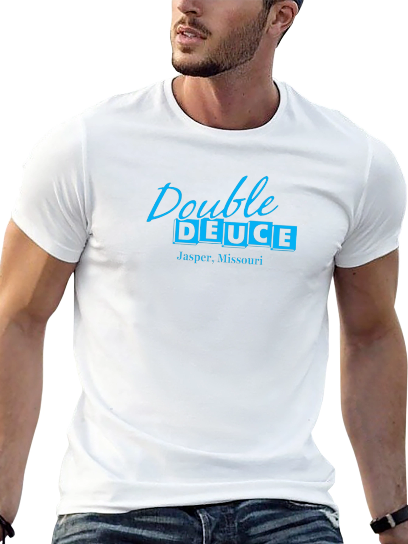 Double Deuce T-Shirt - Jasper Missouri Novelty Tee