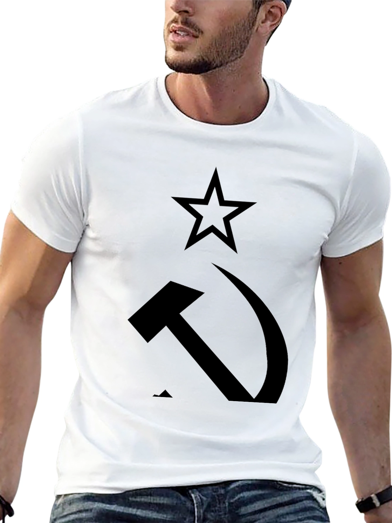 Hammer and Star Black T-Shirt