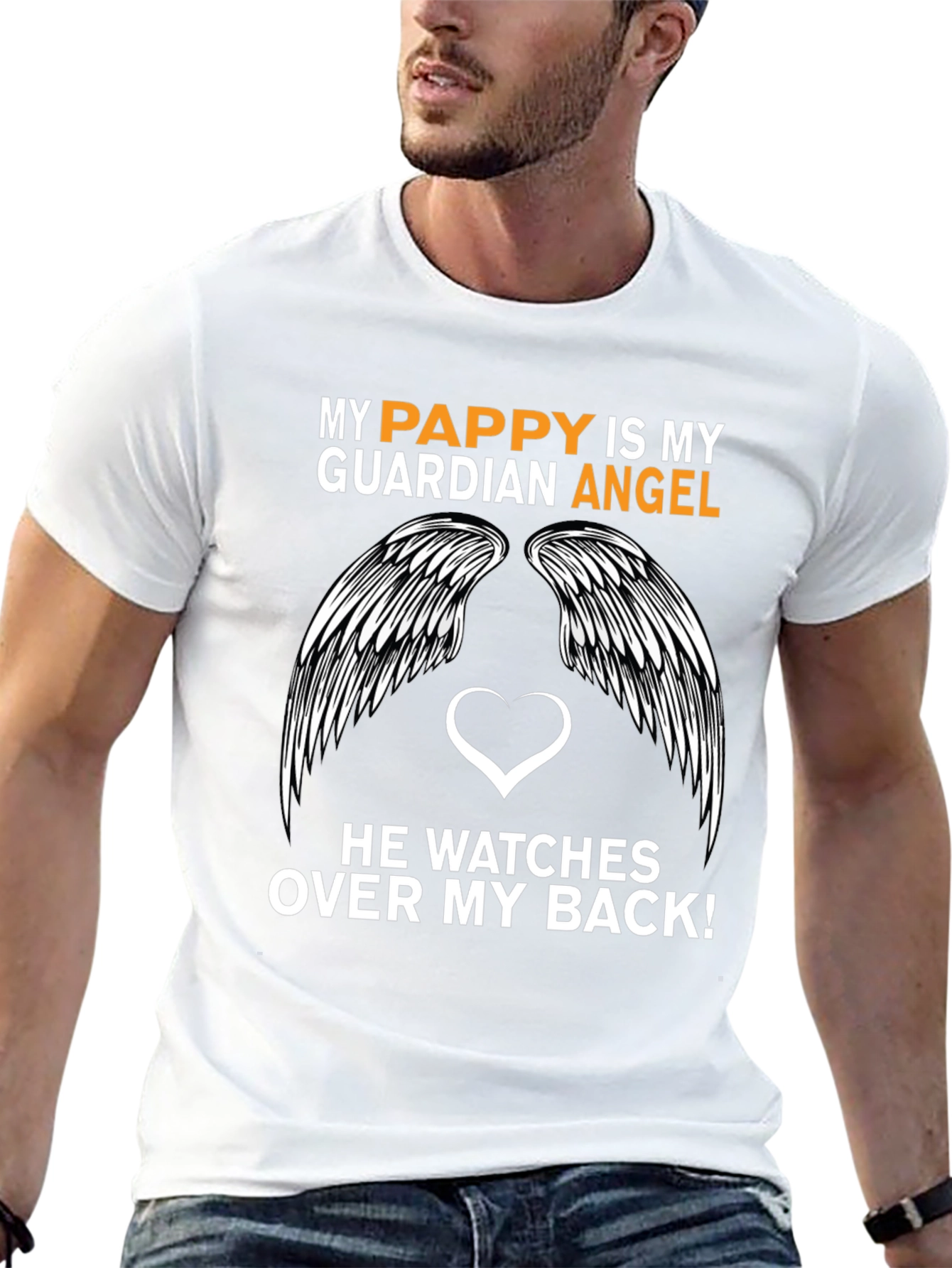 Pappy Guardian Angel T-Shirt
