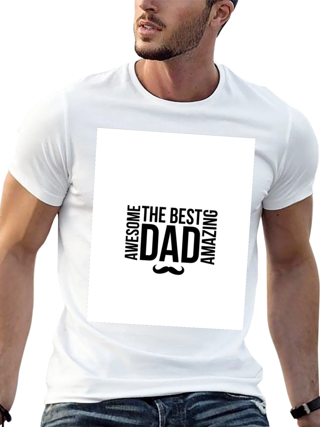 Awesome Dad Graphic Tee - Perfect Fathers Day Gift!