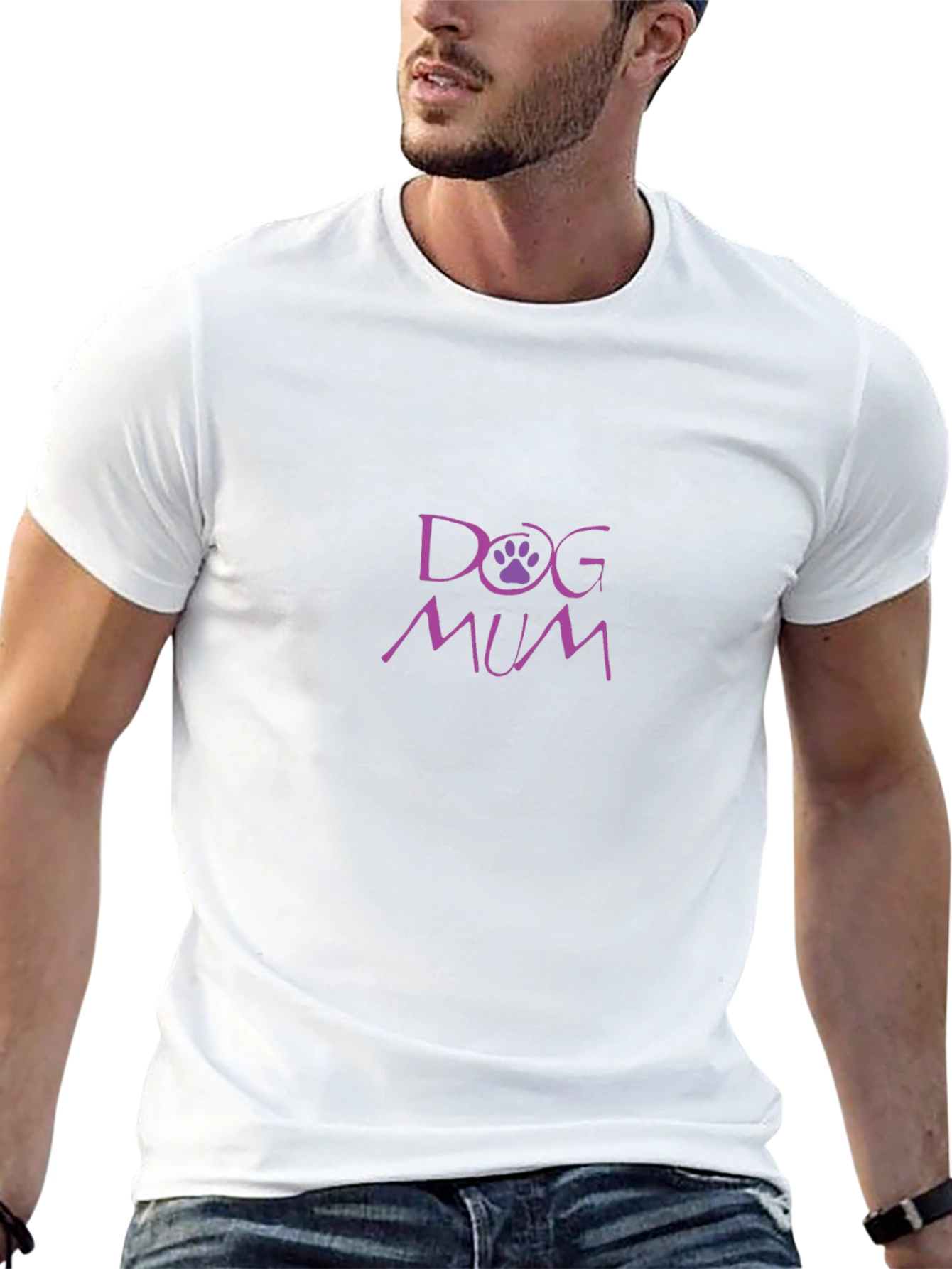 Dog Mum T-Shirt - Black Casual Wear