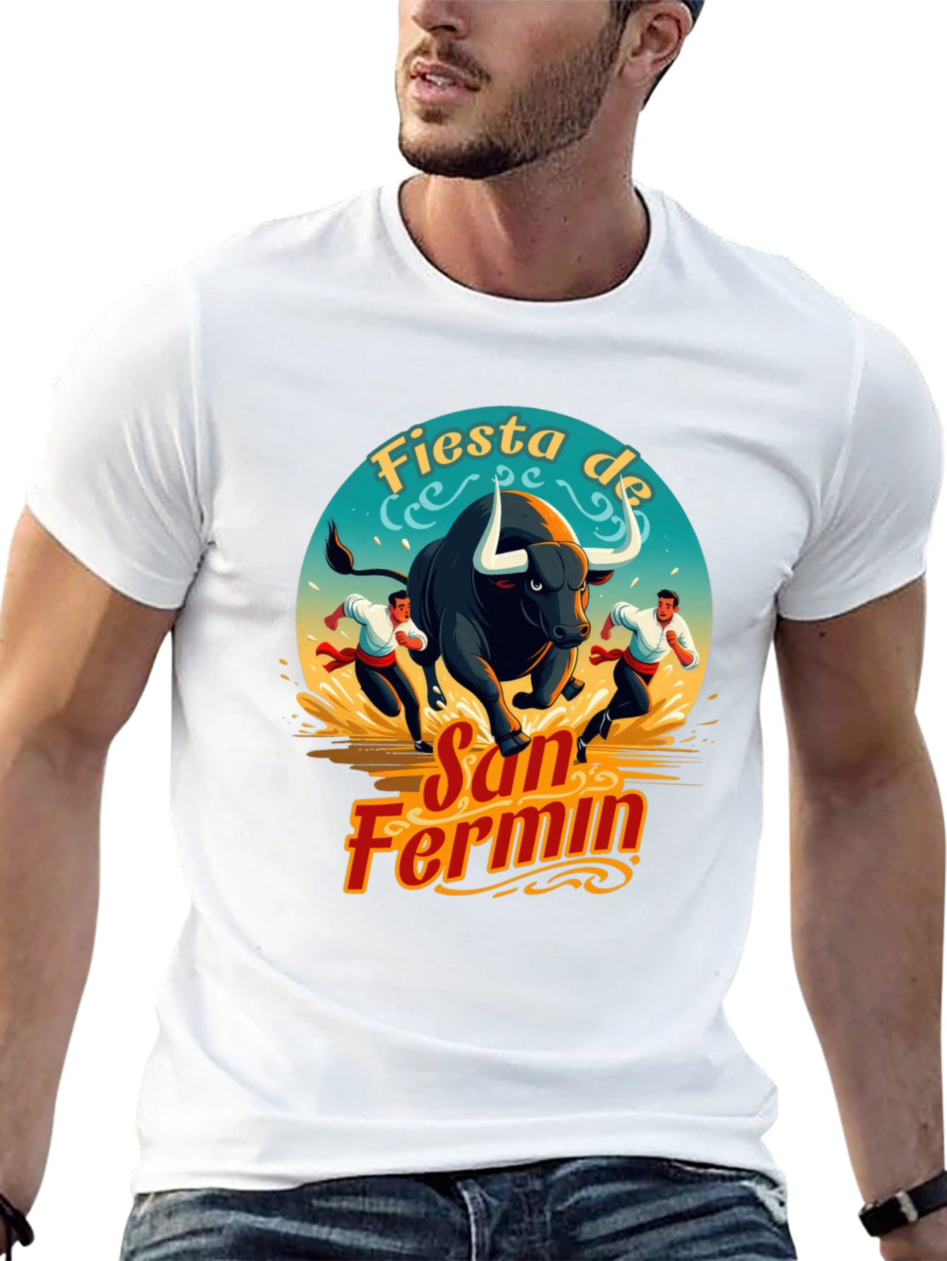 Fiesta de San Fermin Graphic Tee