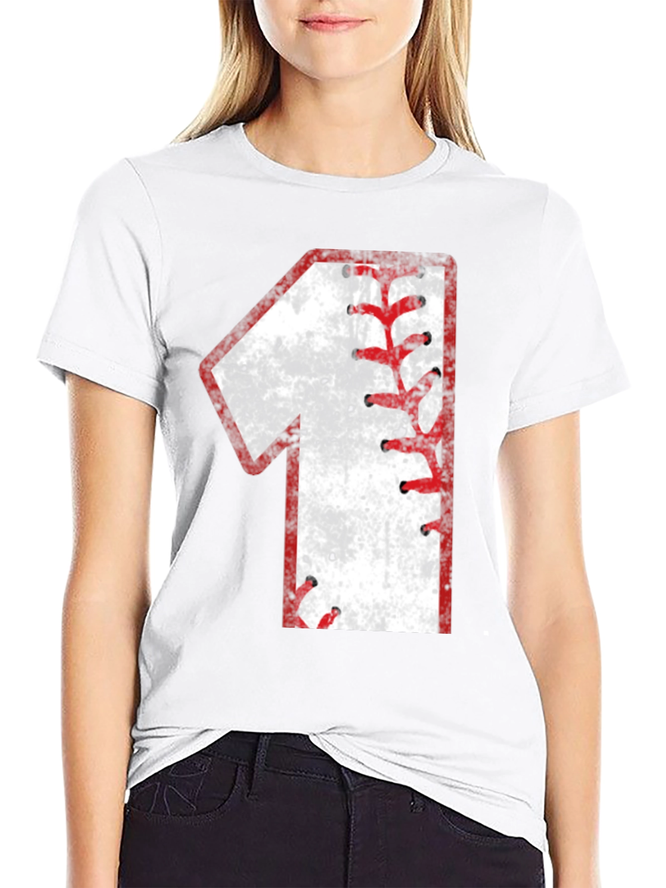 Baseball Number 1 Graphic Tee