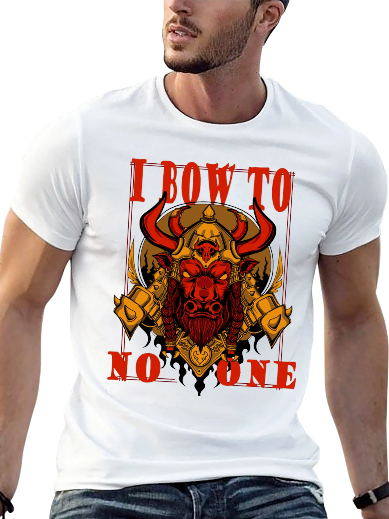 Viking Bull T-Shirt - I Bow to No One