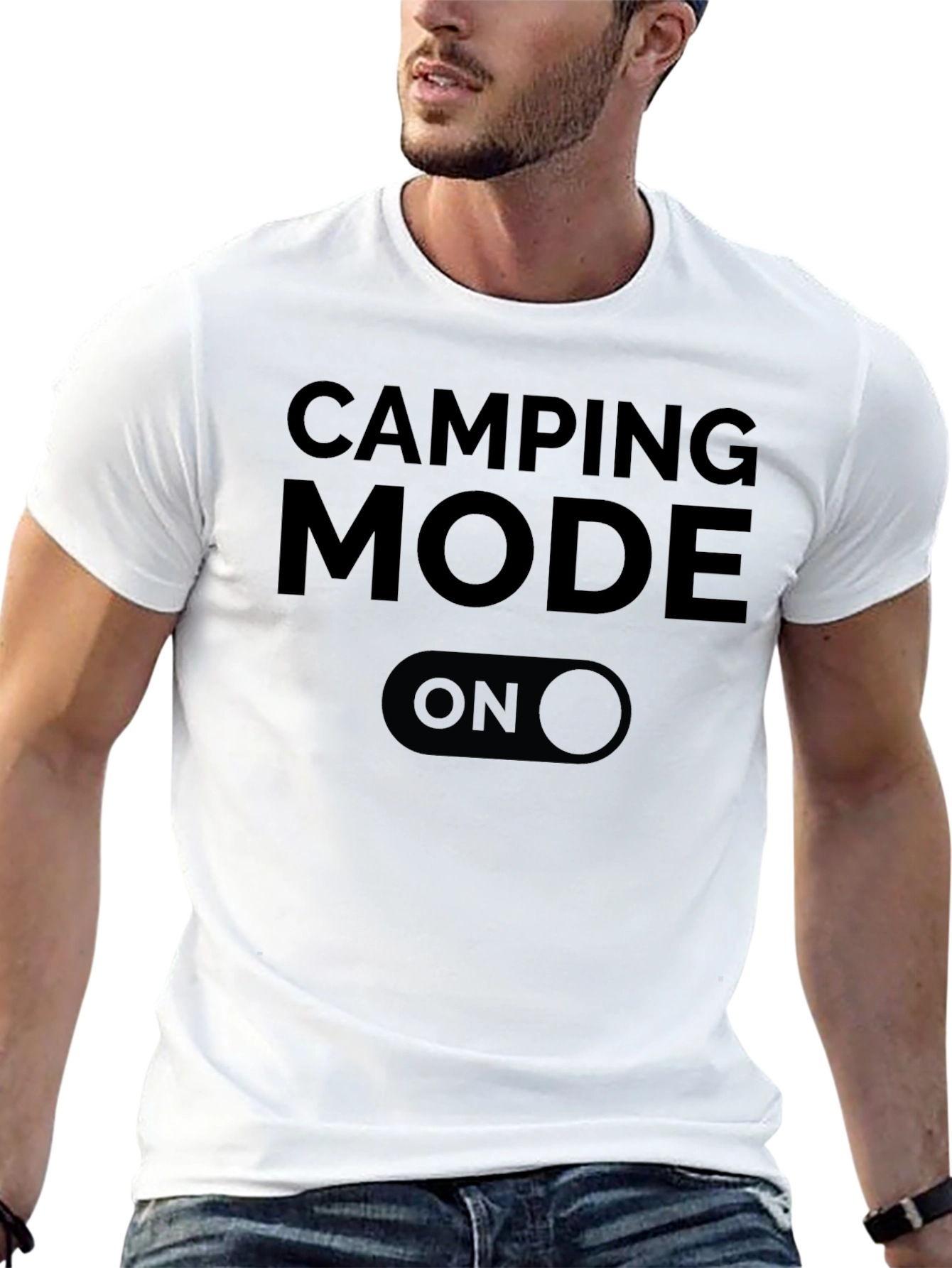 Camping Mode ON Graphic T-Shirt