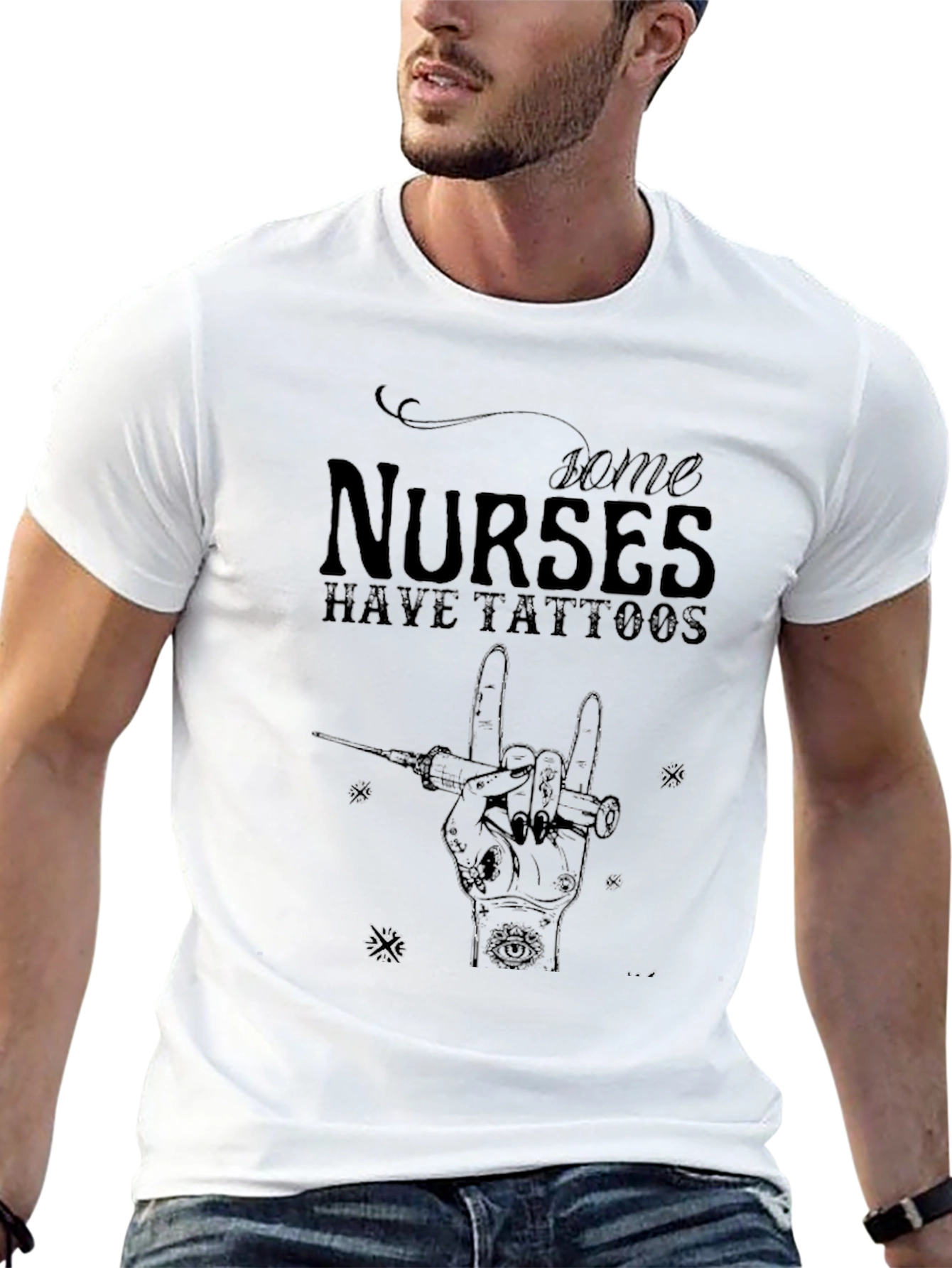 Nurses Have Tattoos Graphic Tee