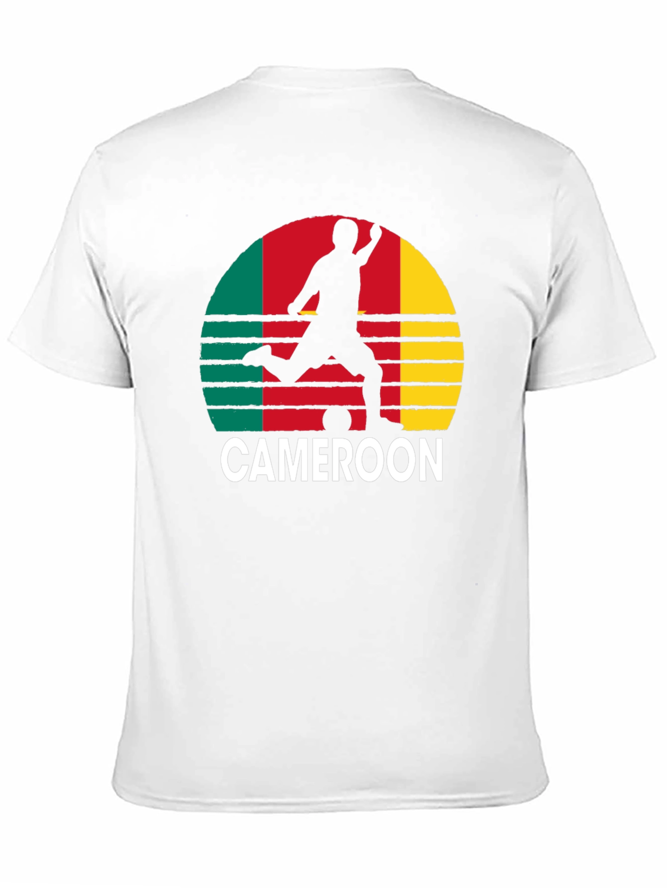 Cameroon Football T-Shirt - Retro Style
