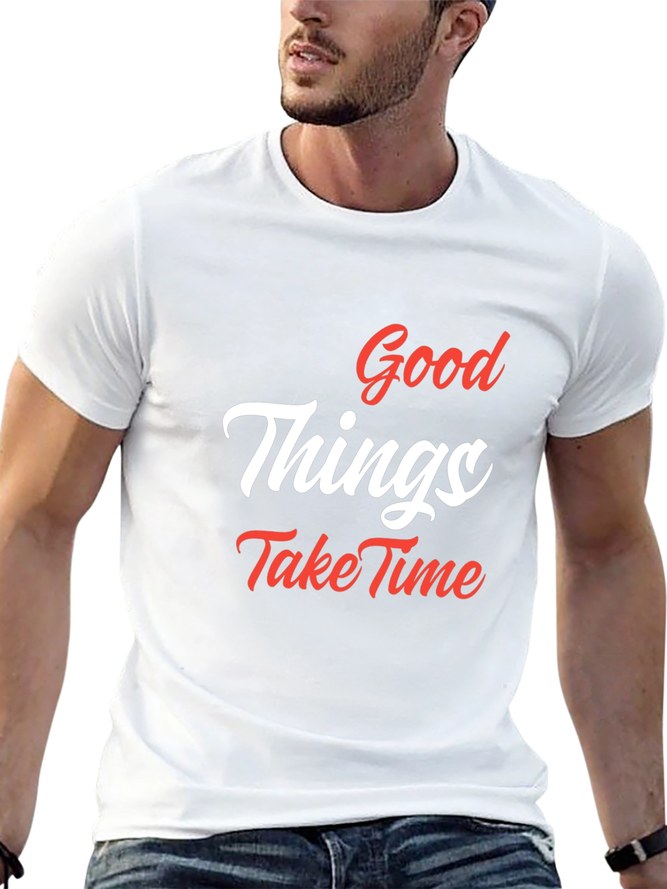Good Things Take Time T-Shirt - Black