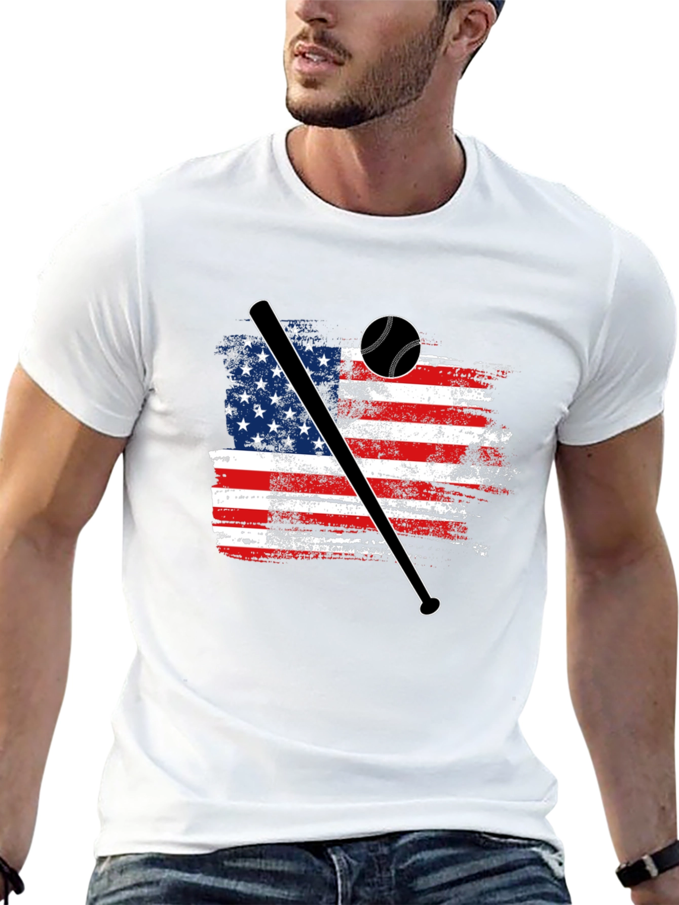 Patriotic Baseball T-Shirt