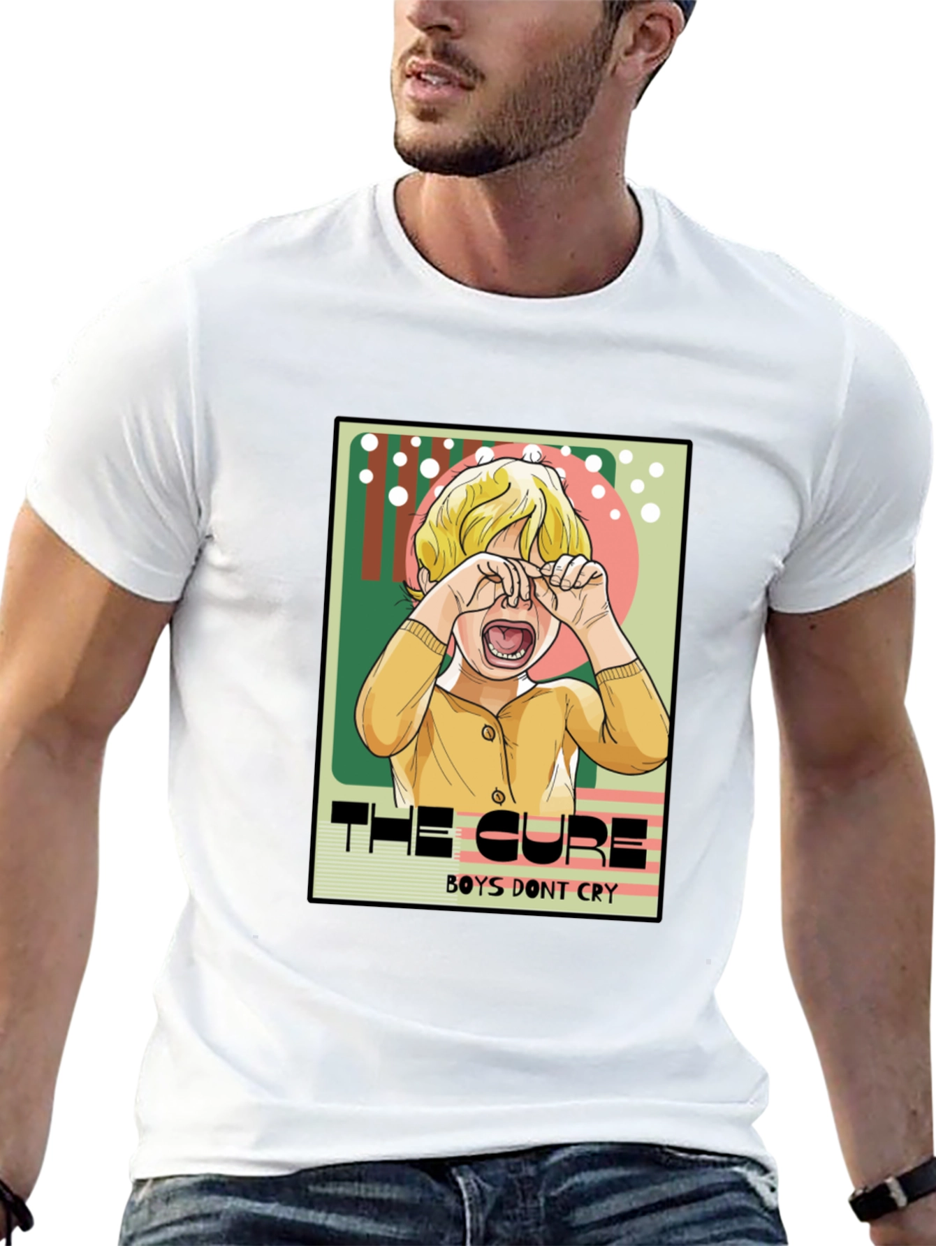 The Cure Boys Dont Cry Graphic Tee