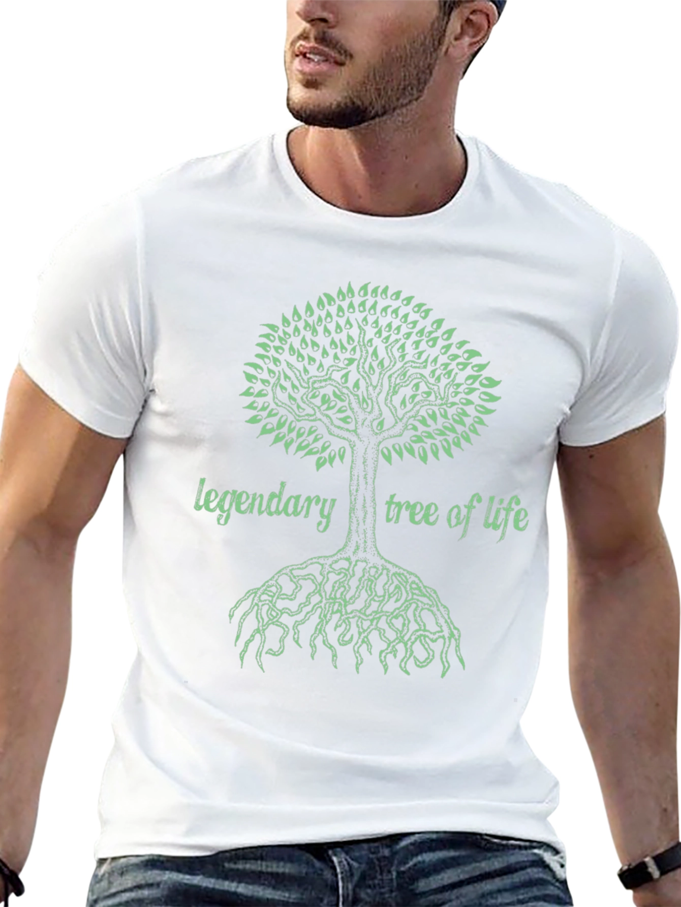 Legendary Tree of Life Graphic Tee - Black