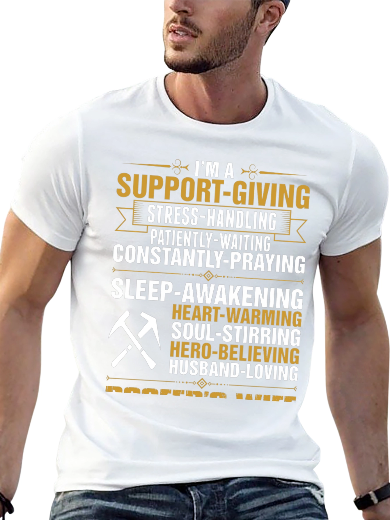 Support Giving Wife Graphic Tee