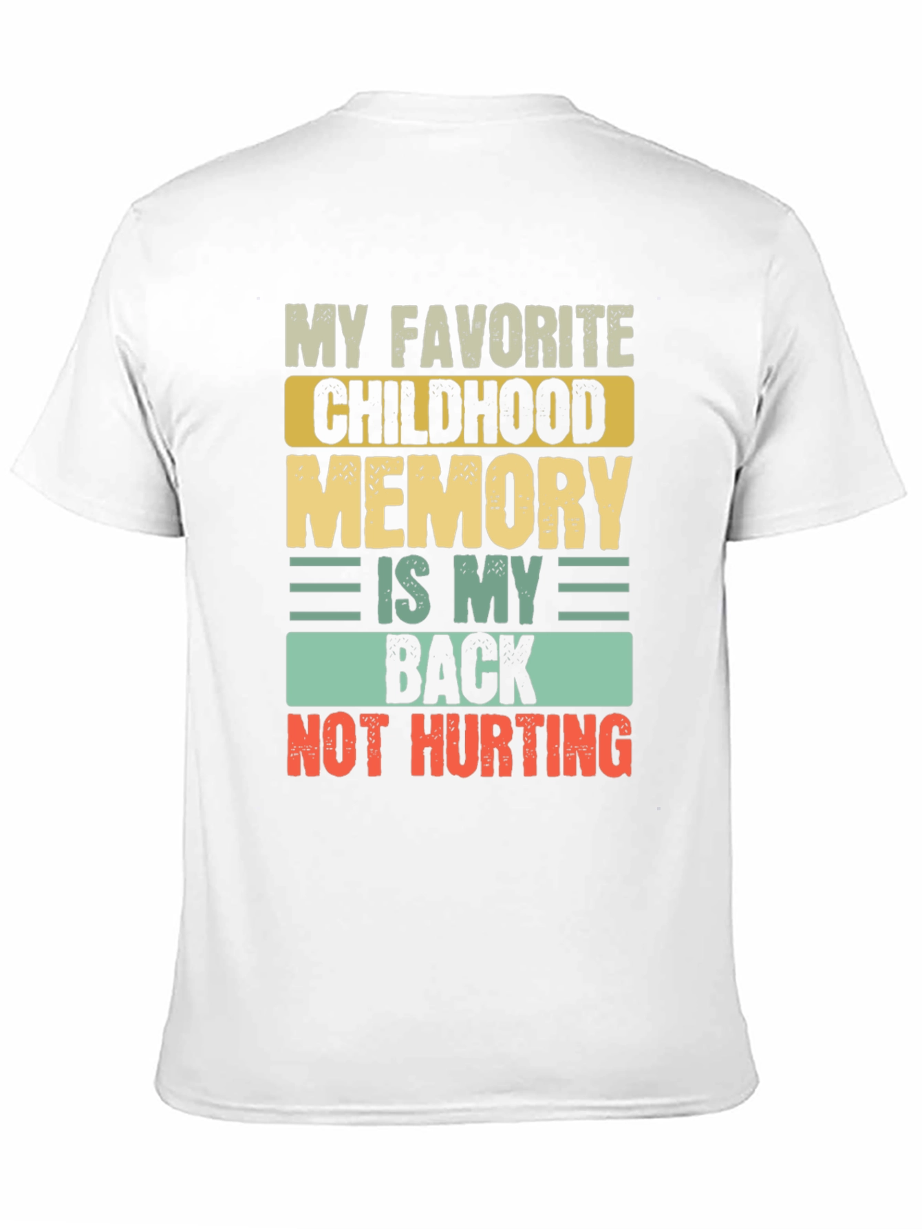 Funny Back Pain Relief T-Shirt
