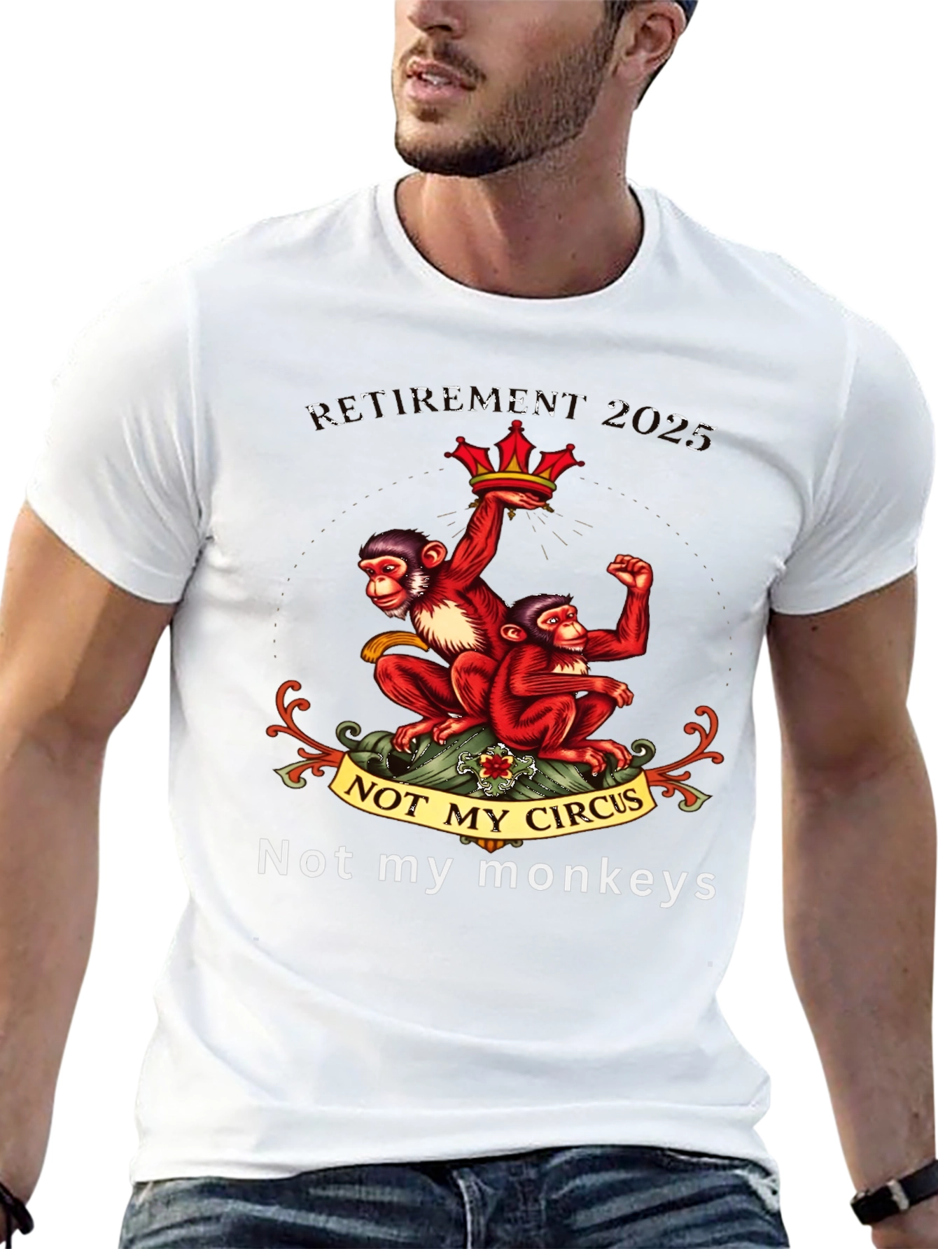 Not My Circus Not My Monkeys Graphic Tee