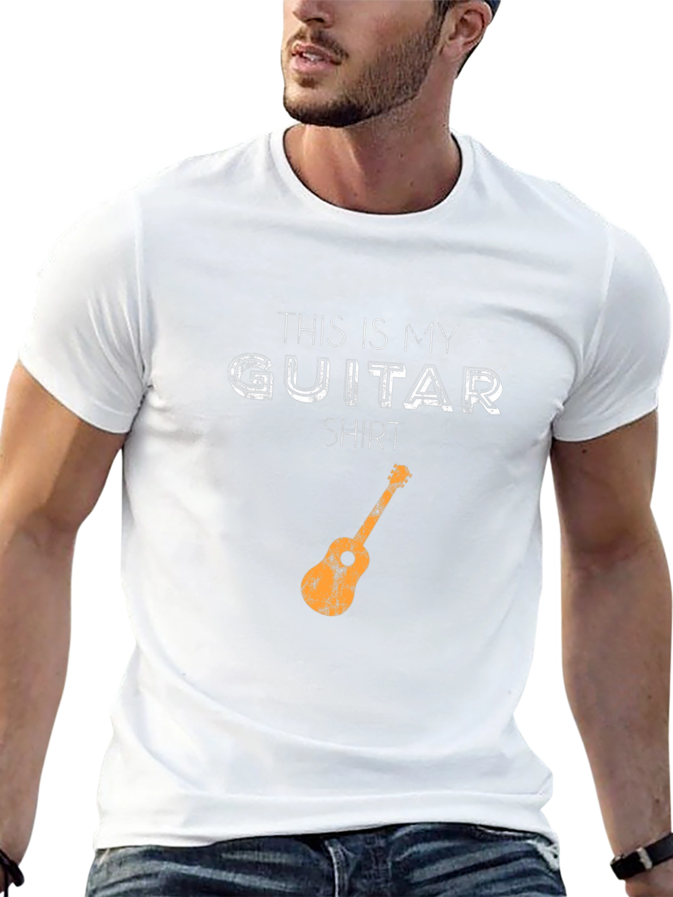 This Is My Guitar Shirt - Musician Graphic Tee